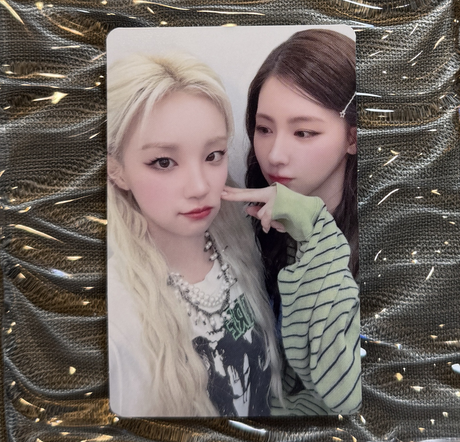 i-dle 華納 分隊卡 特典卡 姐弟