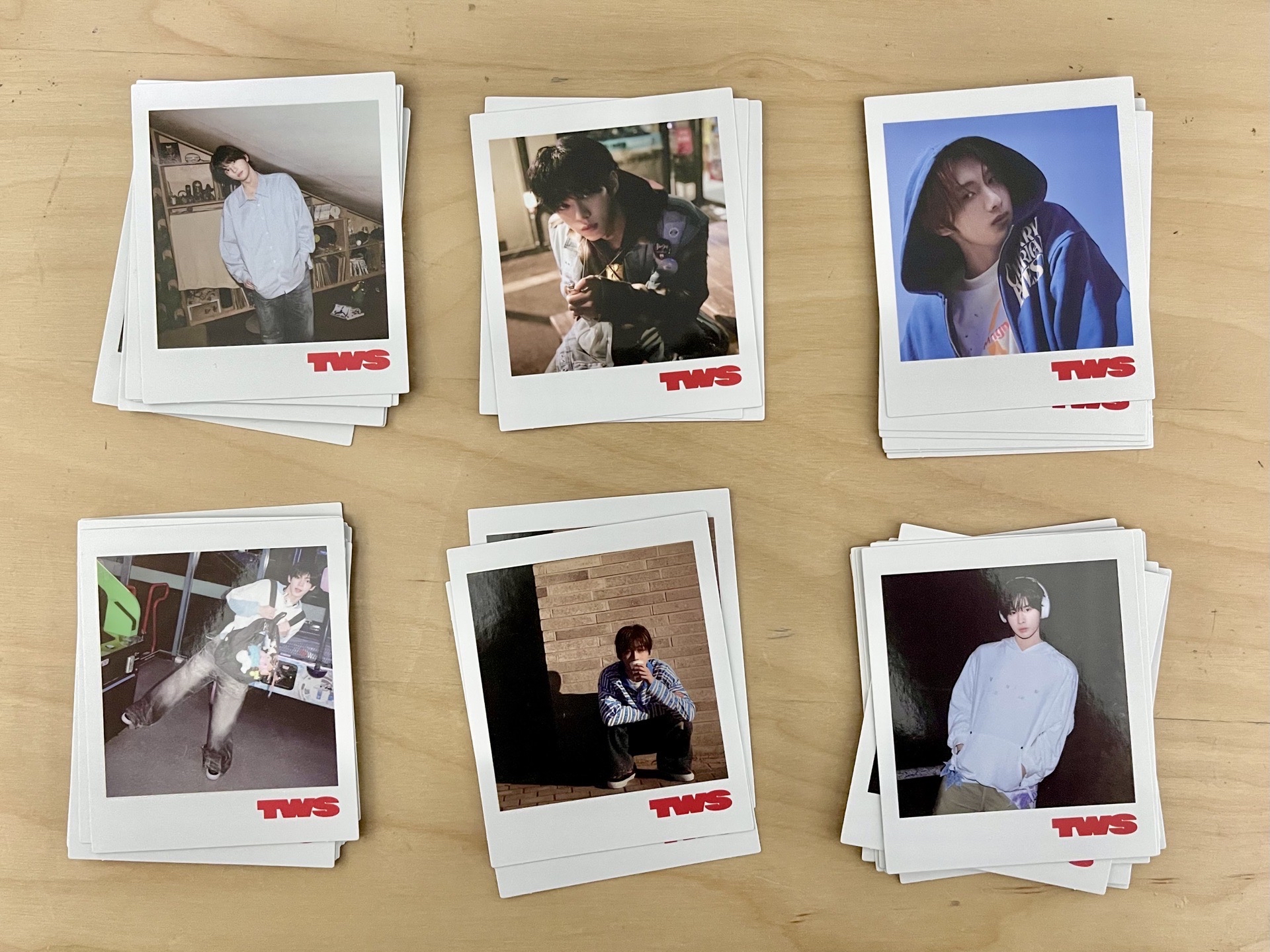 TWS迷三 Try版專輯 拍立得配置