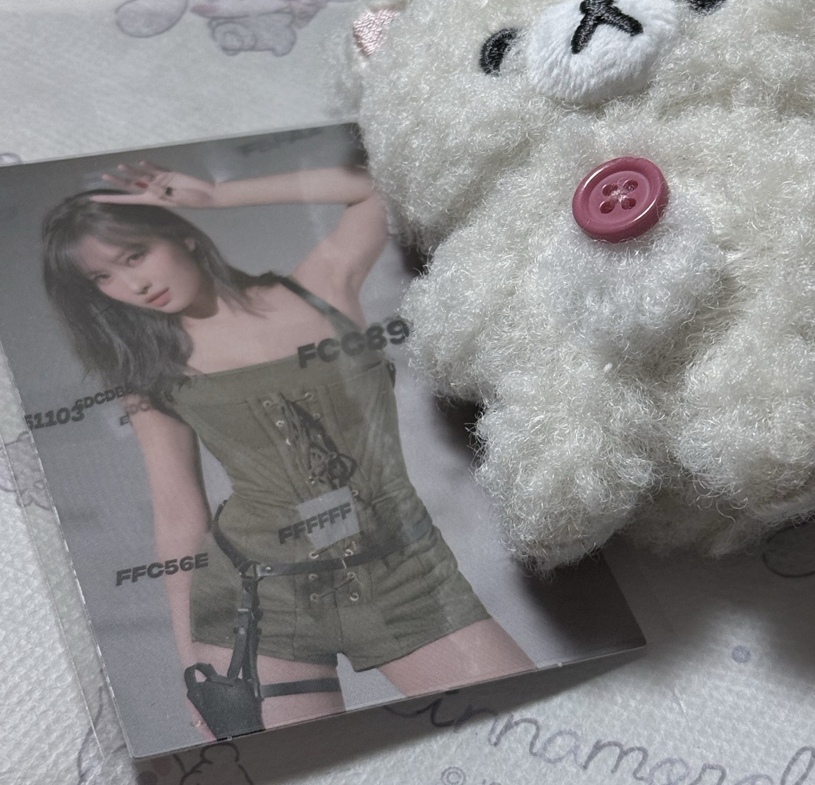 迷十一專輯留言卡桃