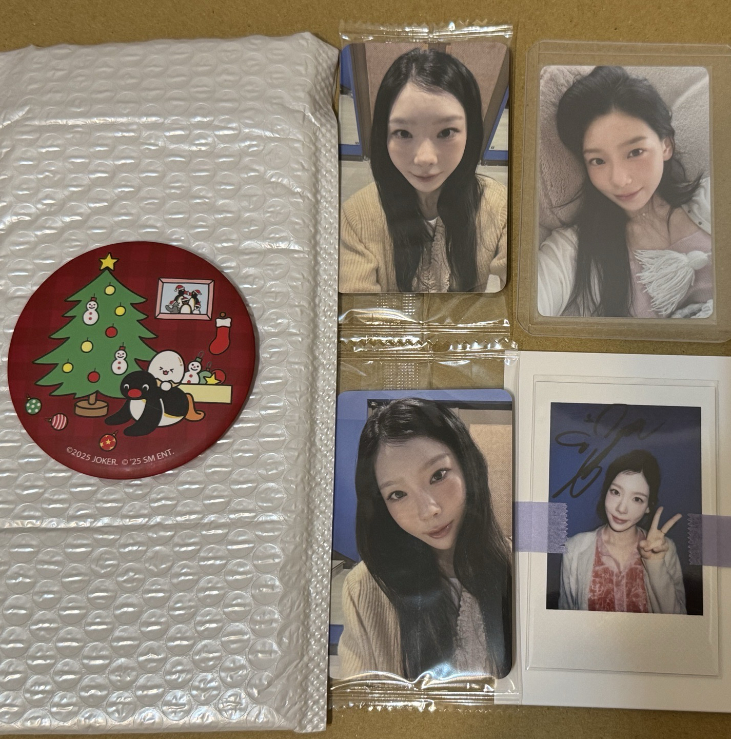 太妍 京東1.0&拍立得&滿額鏡&K4特典卡（整圖一起出）