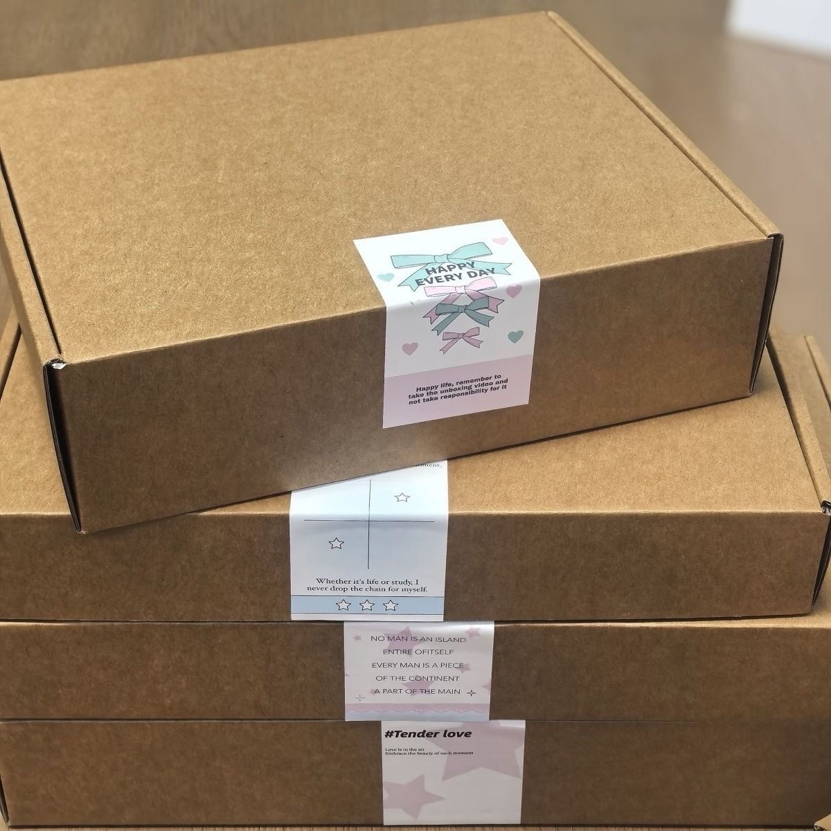 原色飛機盒 20*14*4