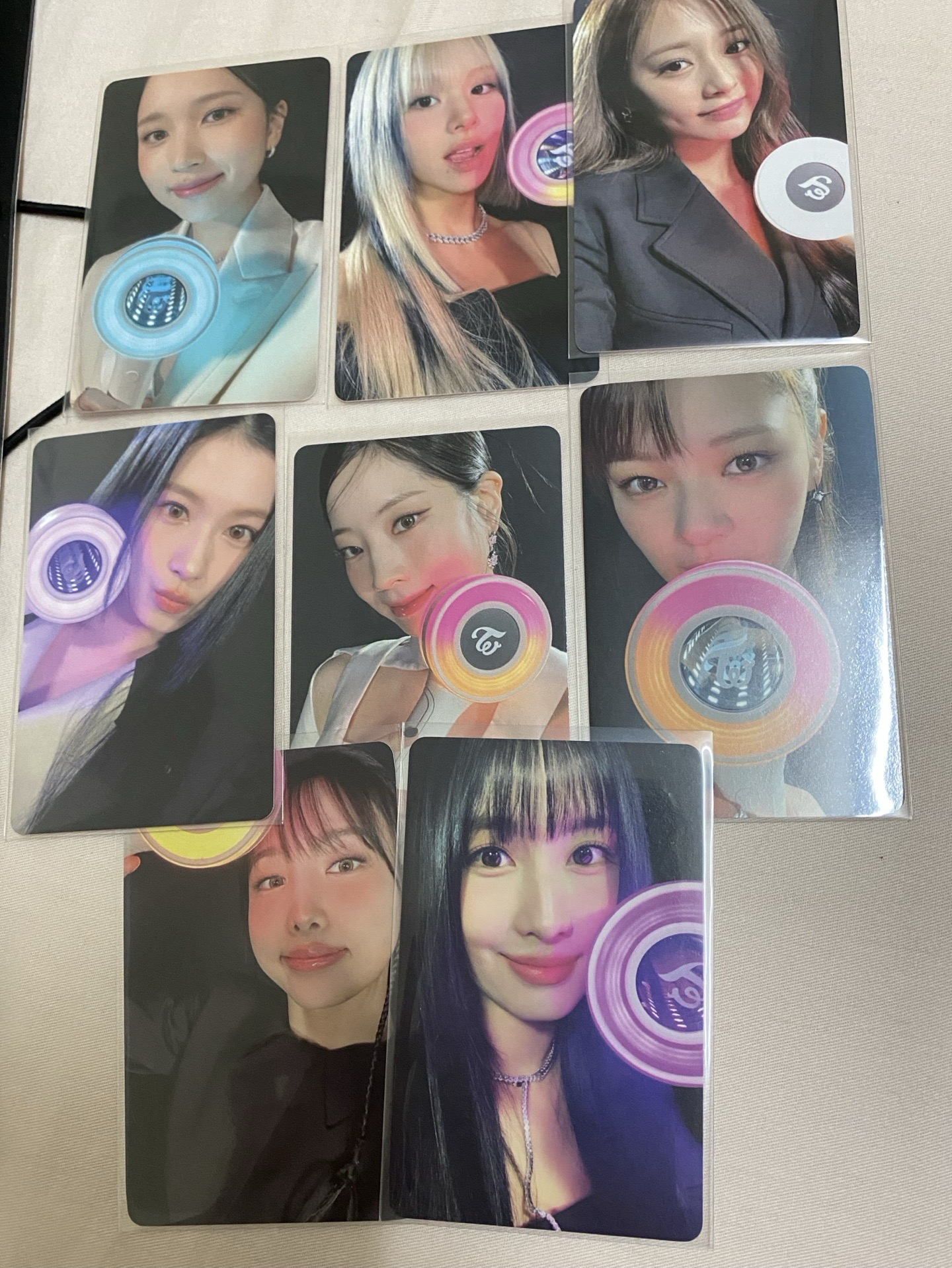 TWICE 手燈 wm 通路特典卡 