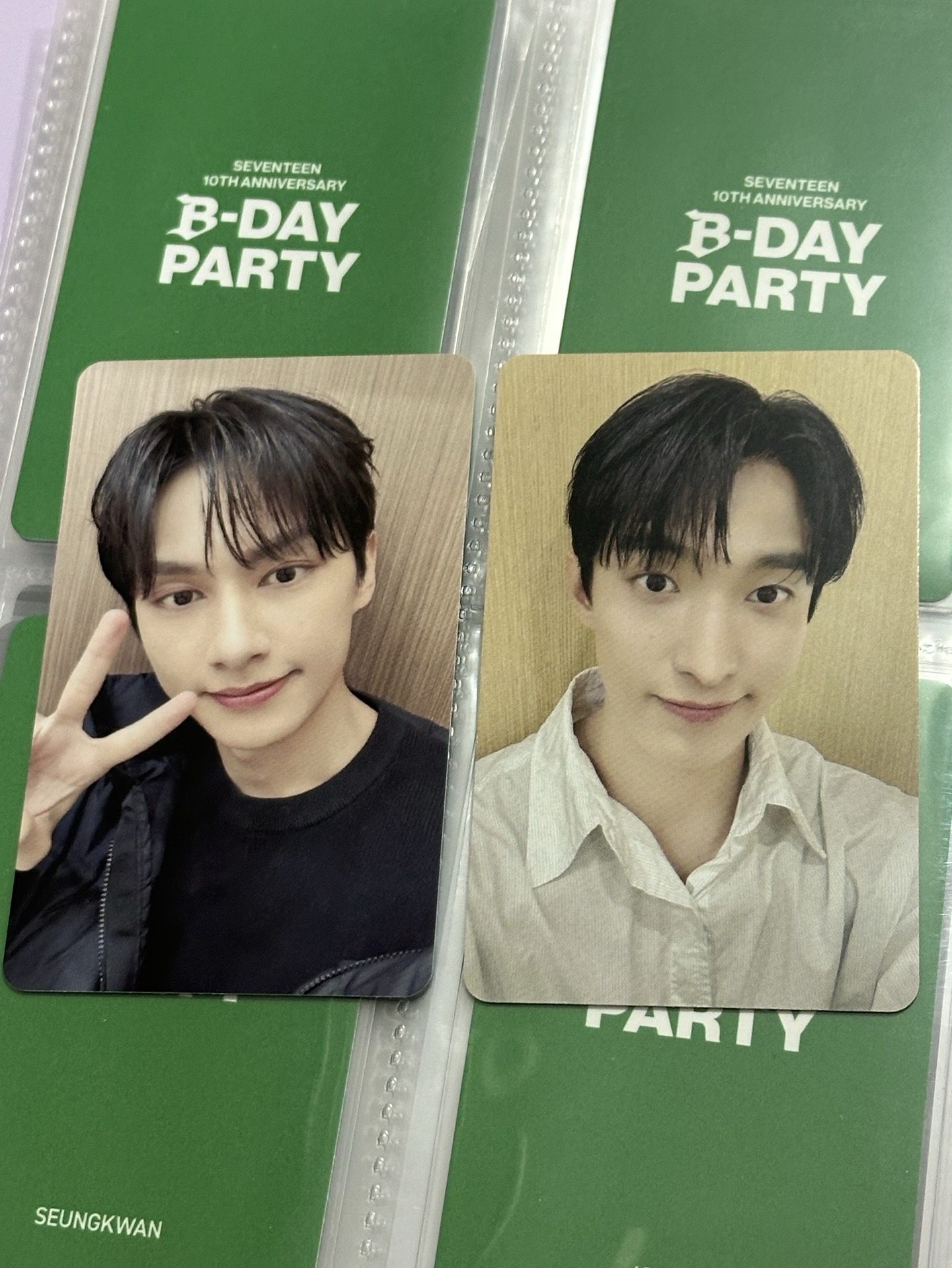 [SEVENTEEN] 10週年集章卡-俊碩