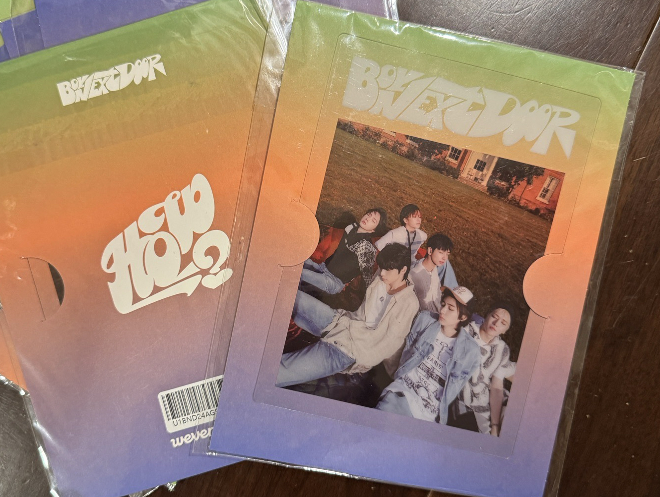 BOYNEXTDOOR HOW單封特典