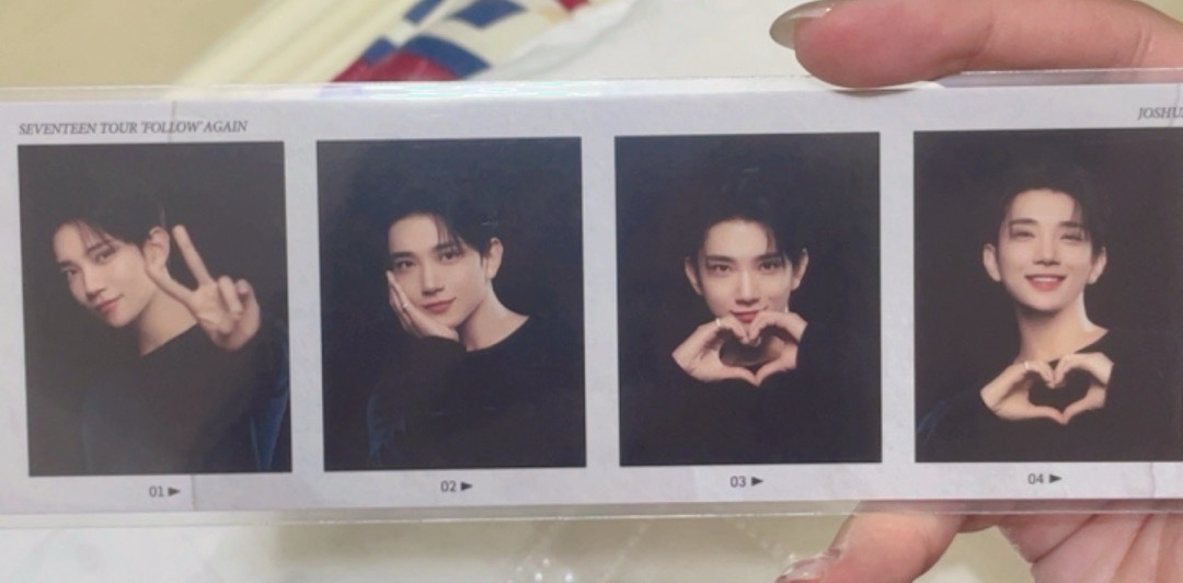 Follow Again 人生四格卡 洪知秀Joshua