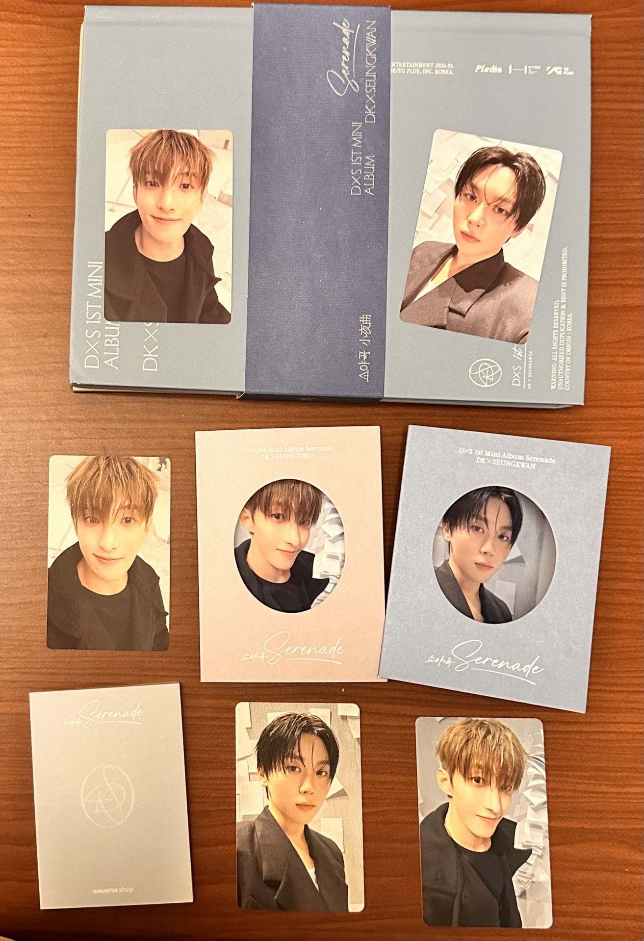 碩寛全專 +wvs特典(碩寛)+fan party特典卡(碩)