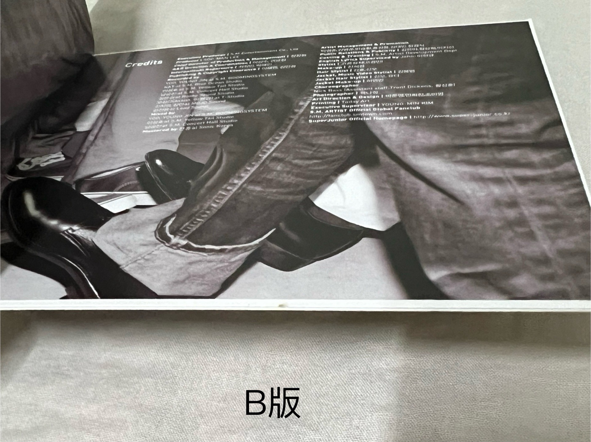 SUPER JUNIOR SJ ‘SORRY SORRY ‘台壓版B版