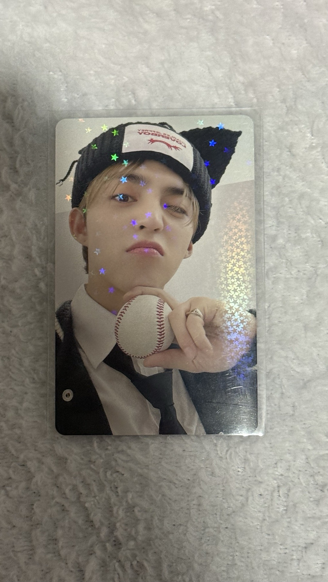 seventeen崔勝哲 精選專 克拉盤wvs jp特典卡 棒球哲 嘟嘴哲