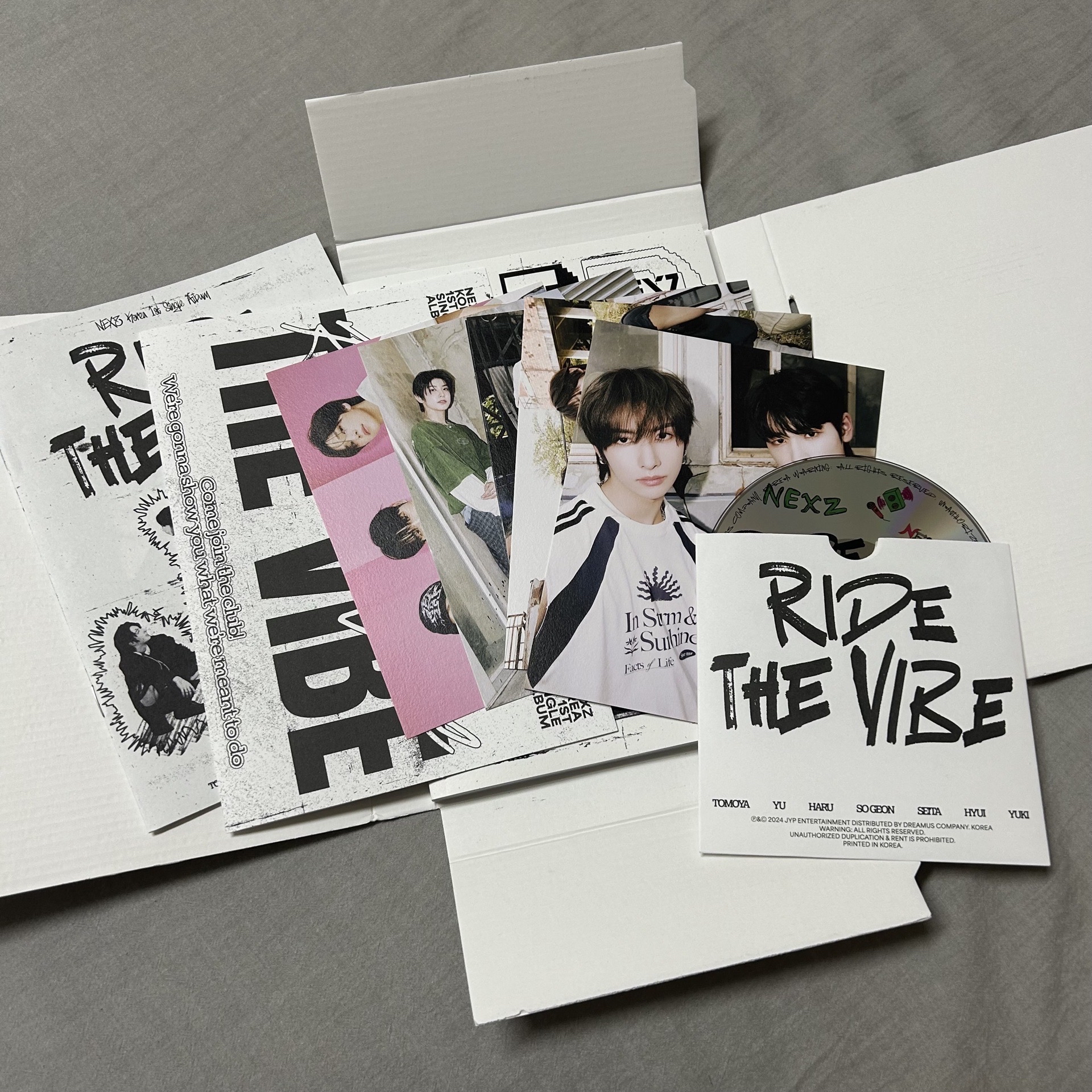 NEXZ 出道專 空專