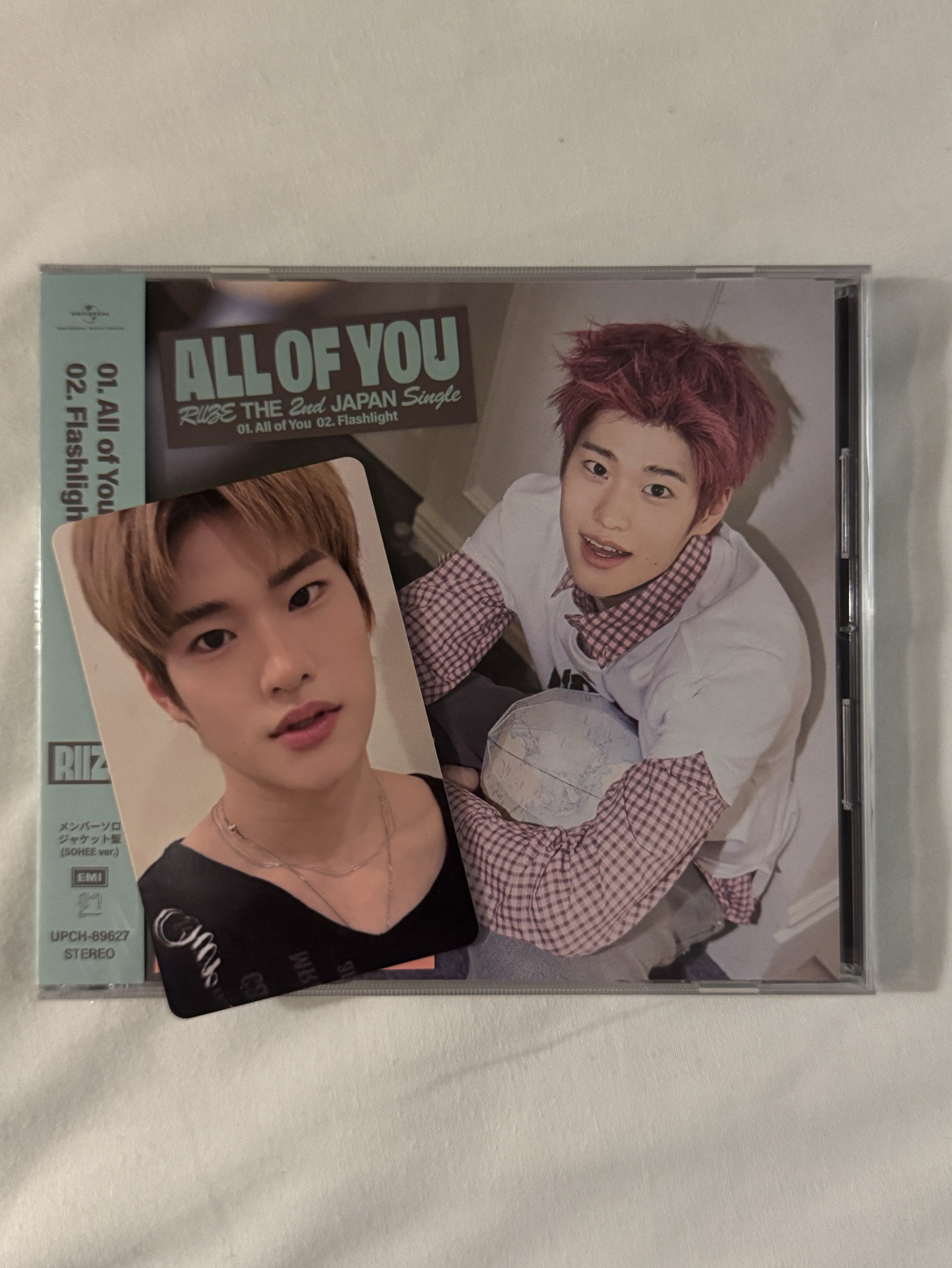 All of you 環球原宿限定特典卡含專