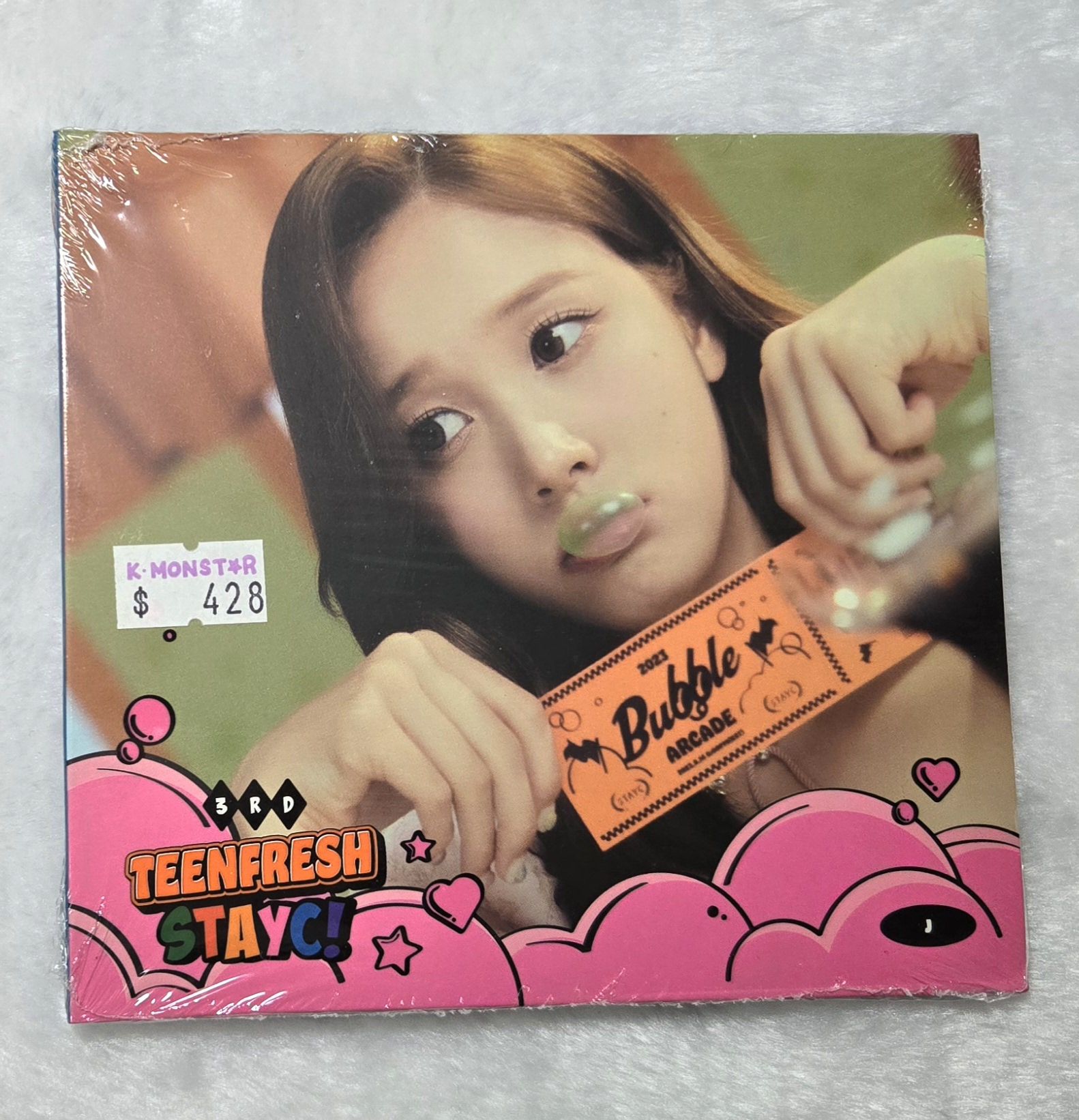 STAYC J單封未拆 Bubble 專輯 