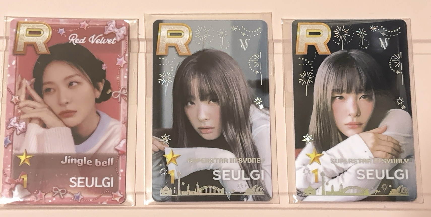 Red Velvet 瑟琪 聖誕/小分隊 遊戲卡 