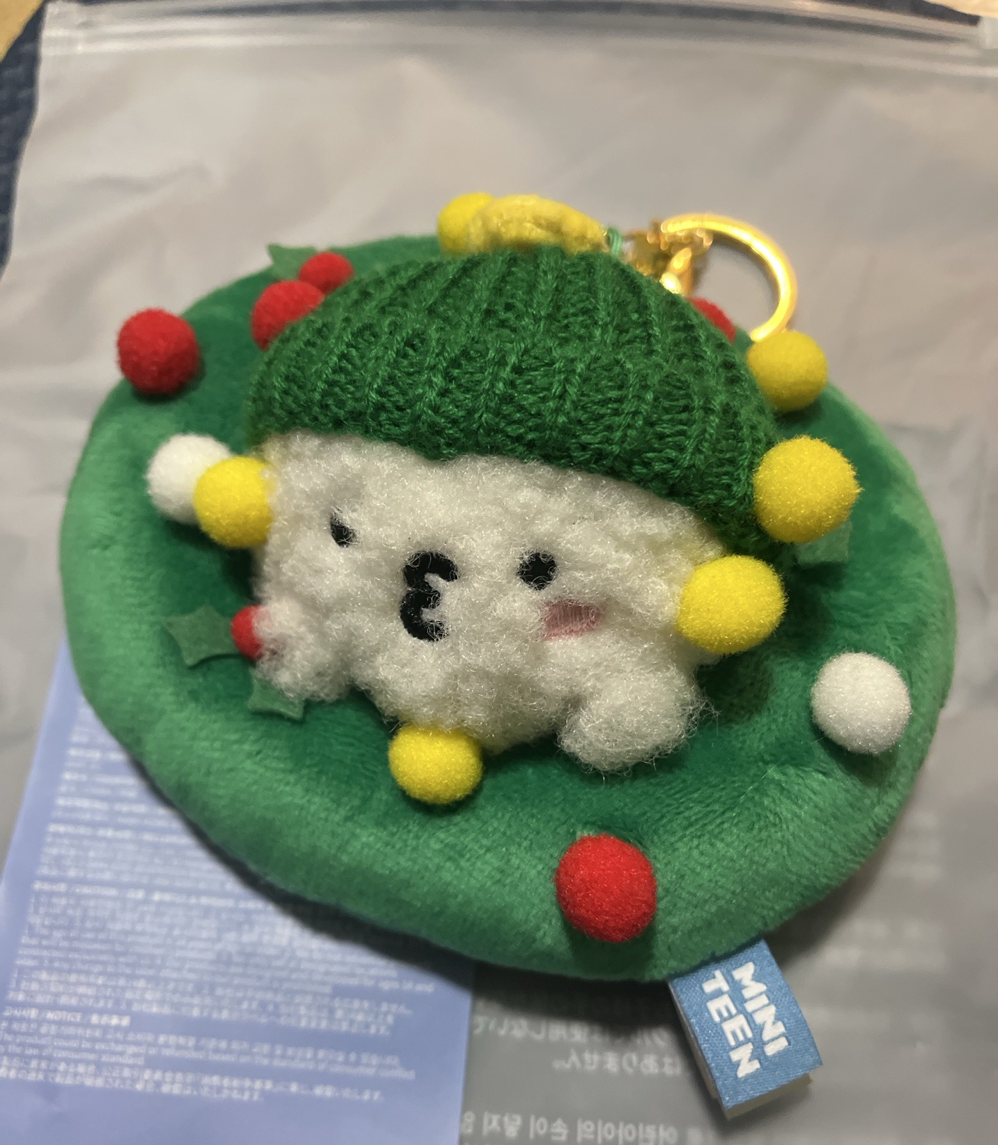 MINITEEN 聖誕花圈吊飾