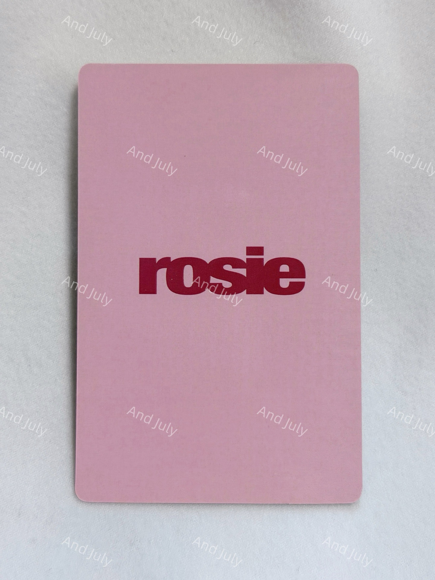 ROSÉ rosie 廣州快閃滿額