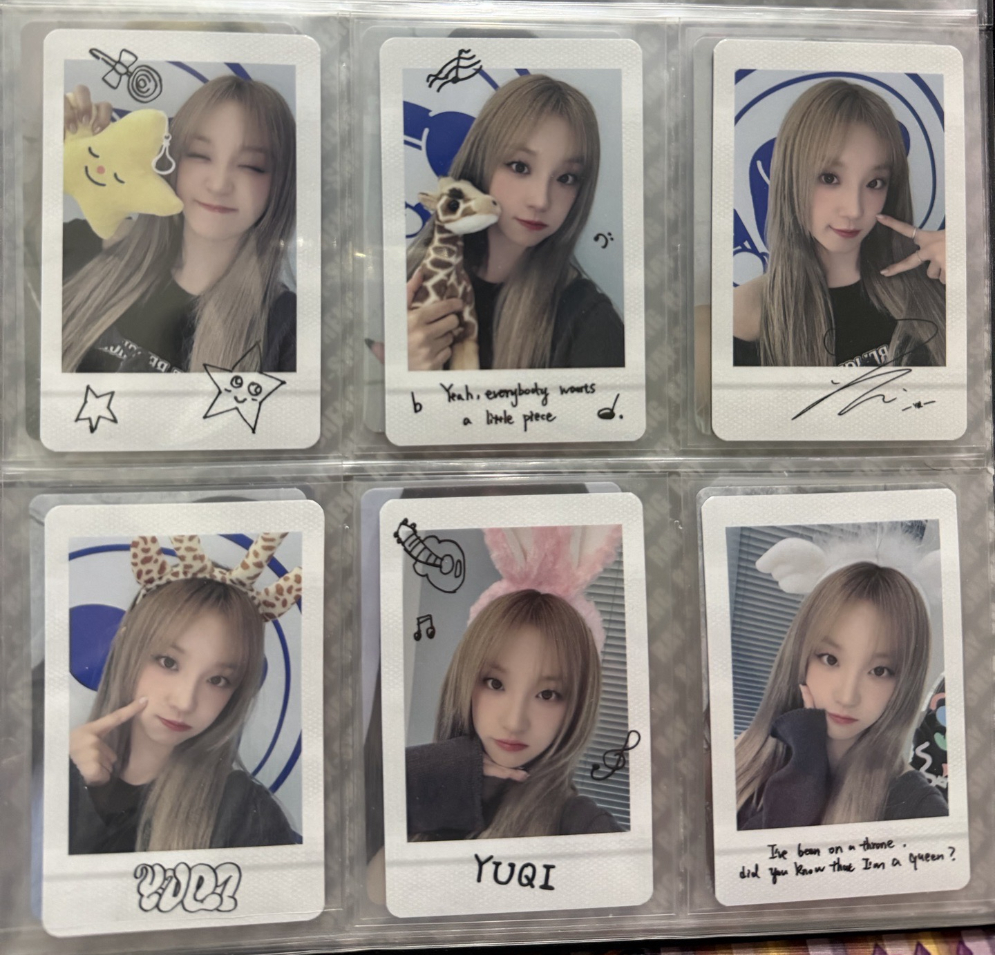 YUQ1 拍立得 6張套出