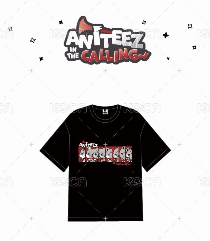 ANITEEZ IN THE CALLING/上衣 T-SHIRTS (黑）M