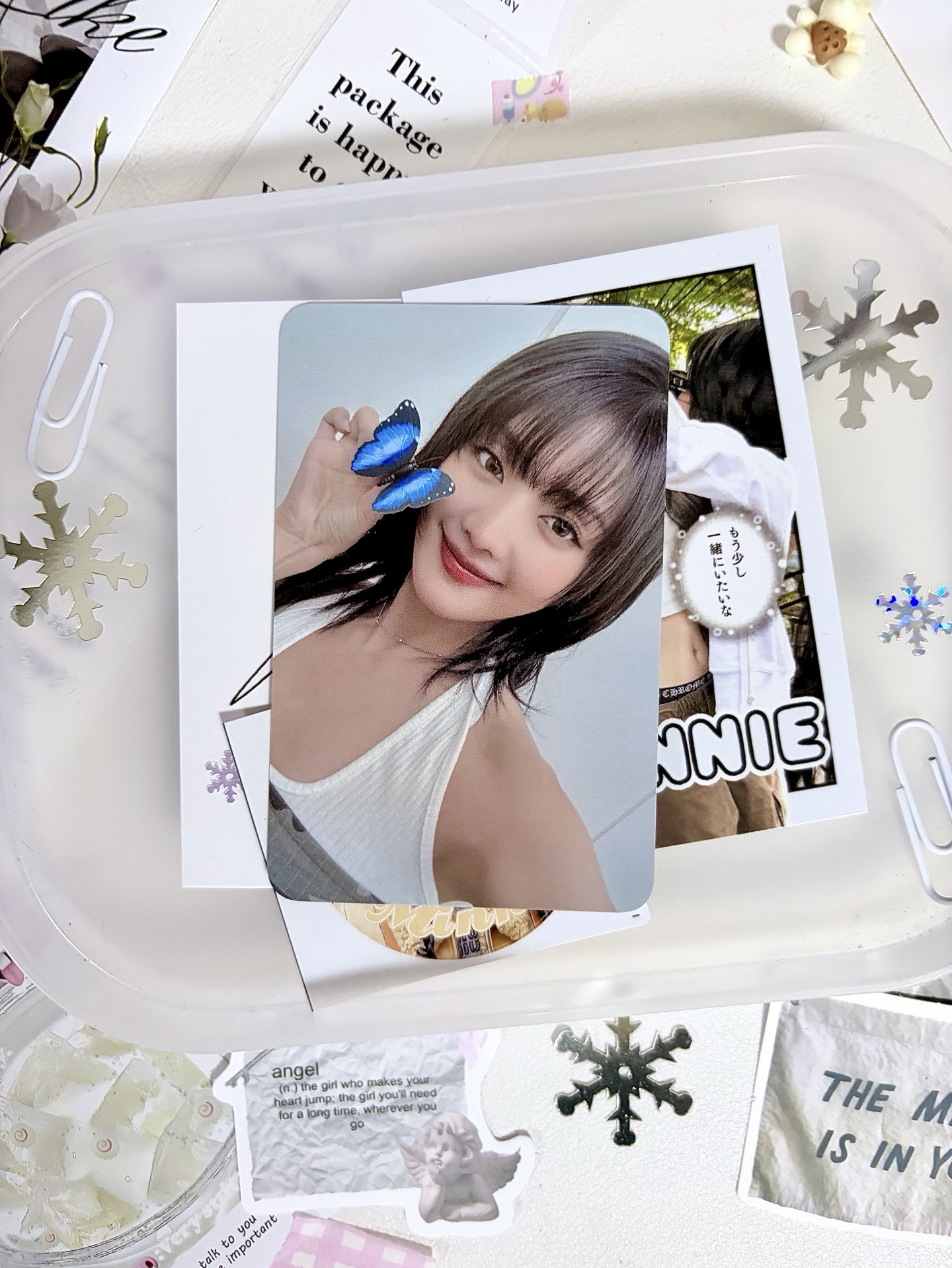 We are ny 5.0 簽售卡 蝴蝶妮