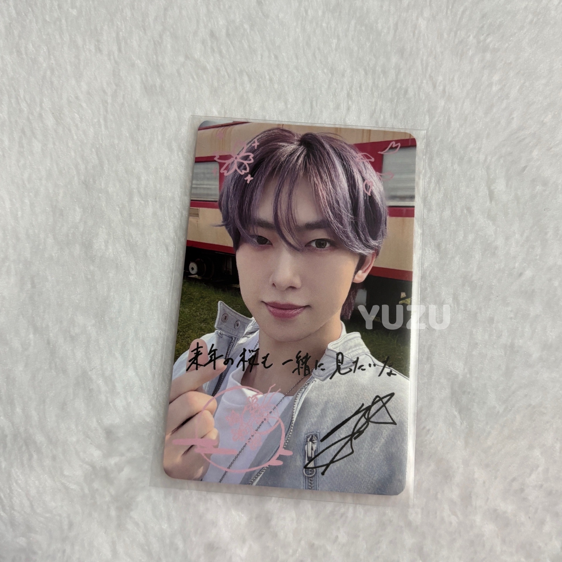 &TEAM 五月雨幸運卡 手書 FUMA