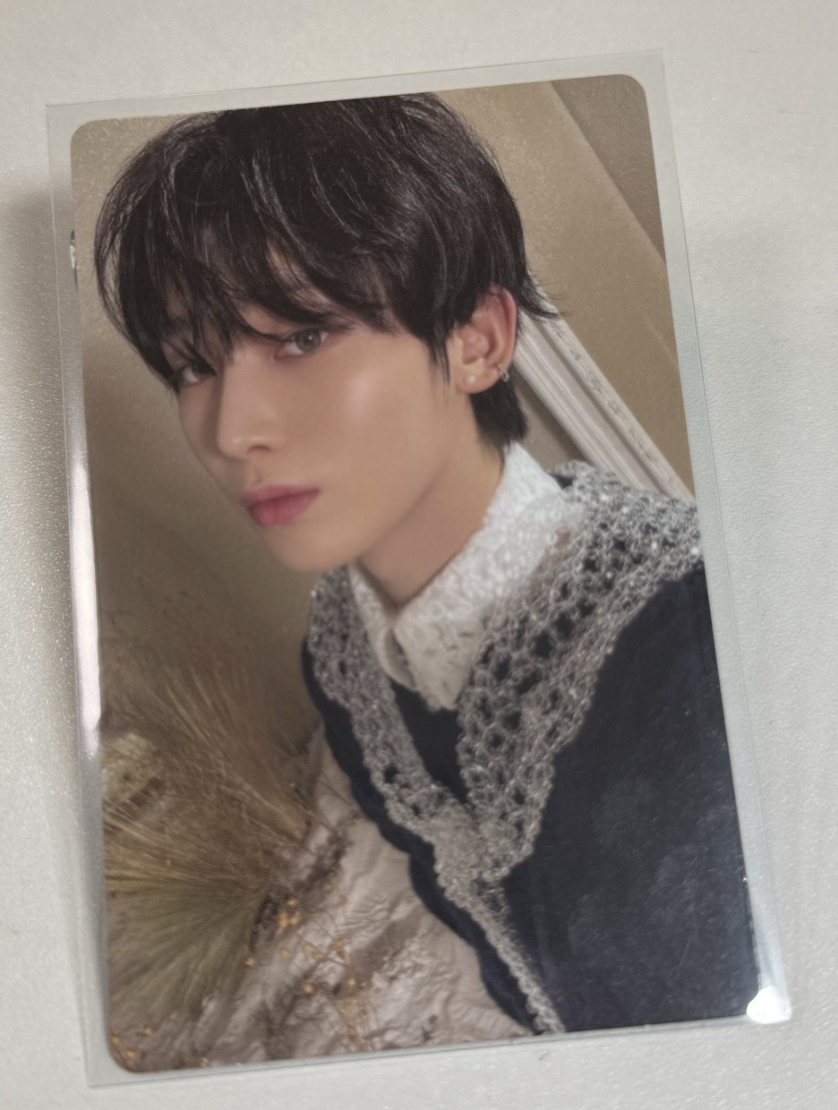 金善禹Sunoo 迷六 正二後續 正二 專輯卡 特典卡