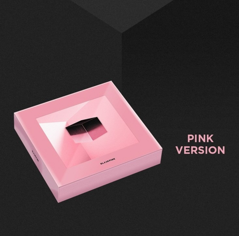 全新未拆｜BLACKPINK 迷你1輯《Square Up》粉色版