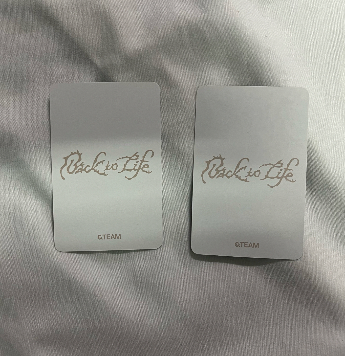 FUMA JO BACK TO LIFE mini CD 專卡