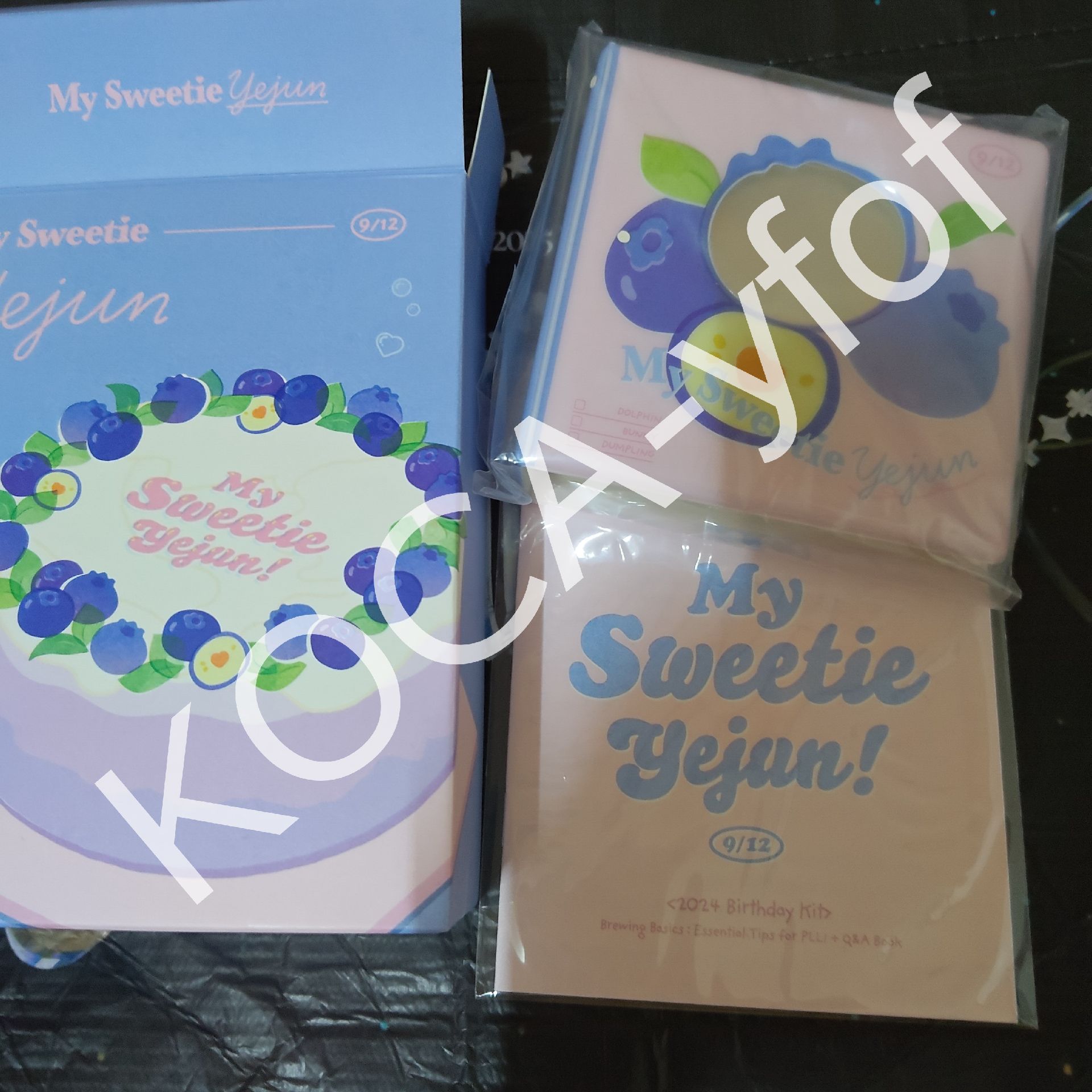 plave 2024💙生日禮內容物不全