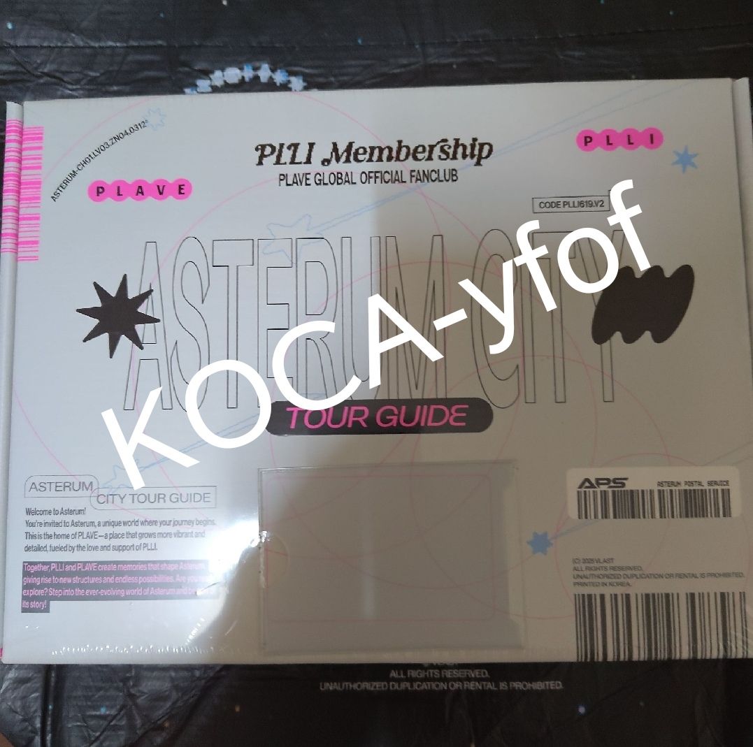 PLAVE 二期會員禮未拆