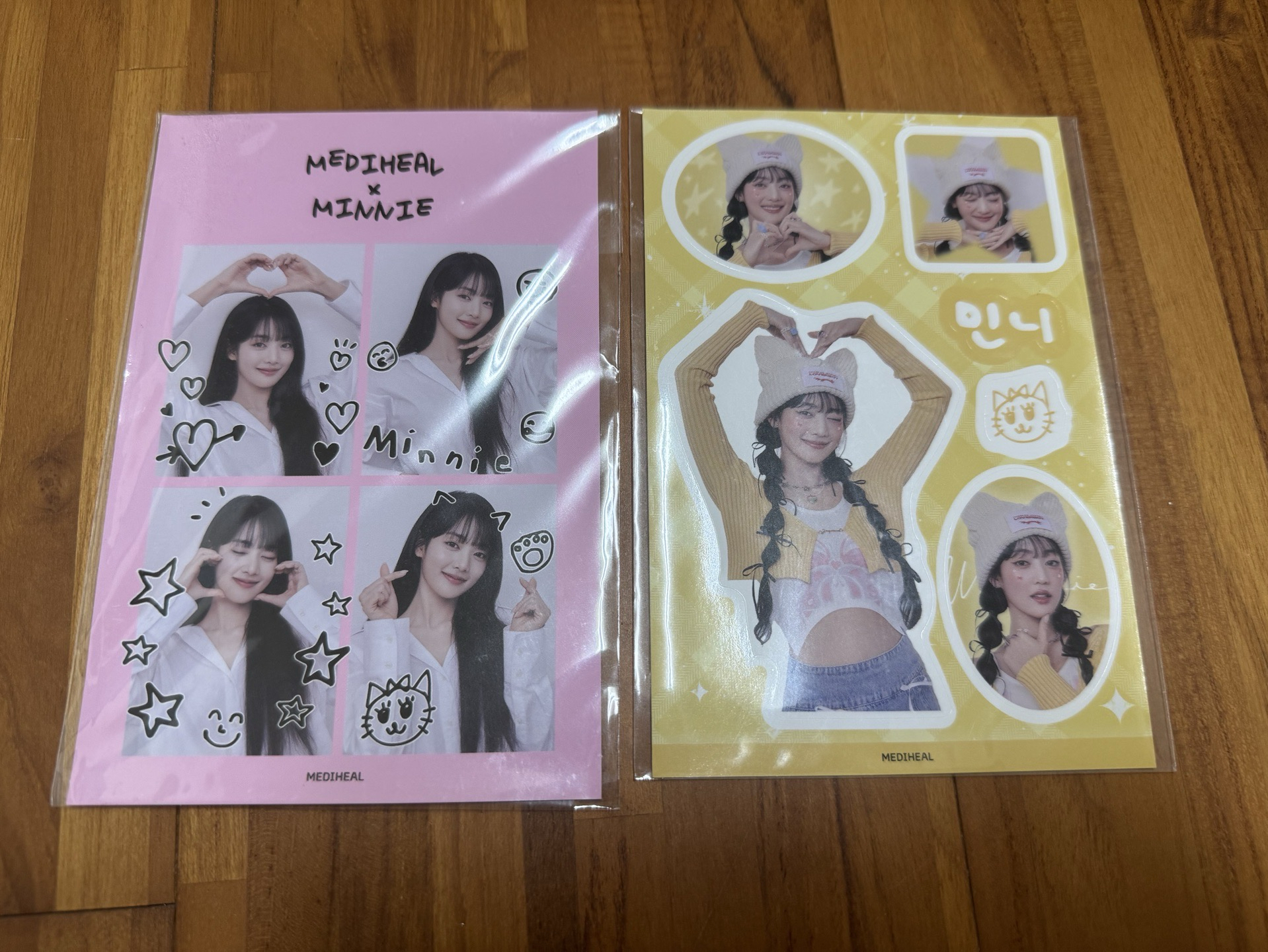 Minnie Mediheal代言四宮格（2張一起出）