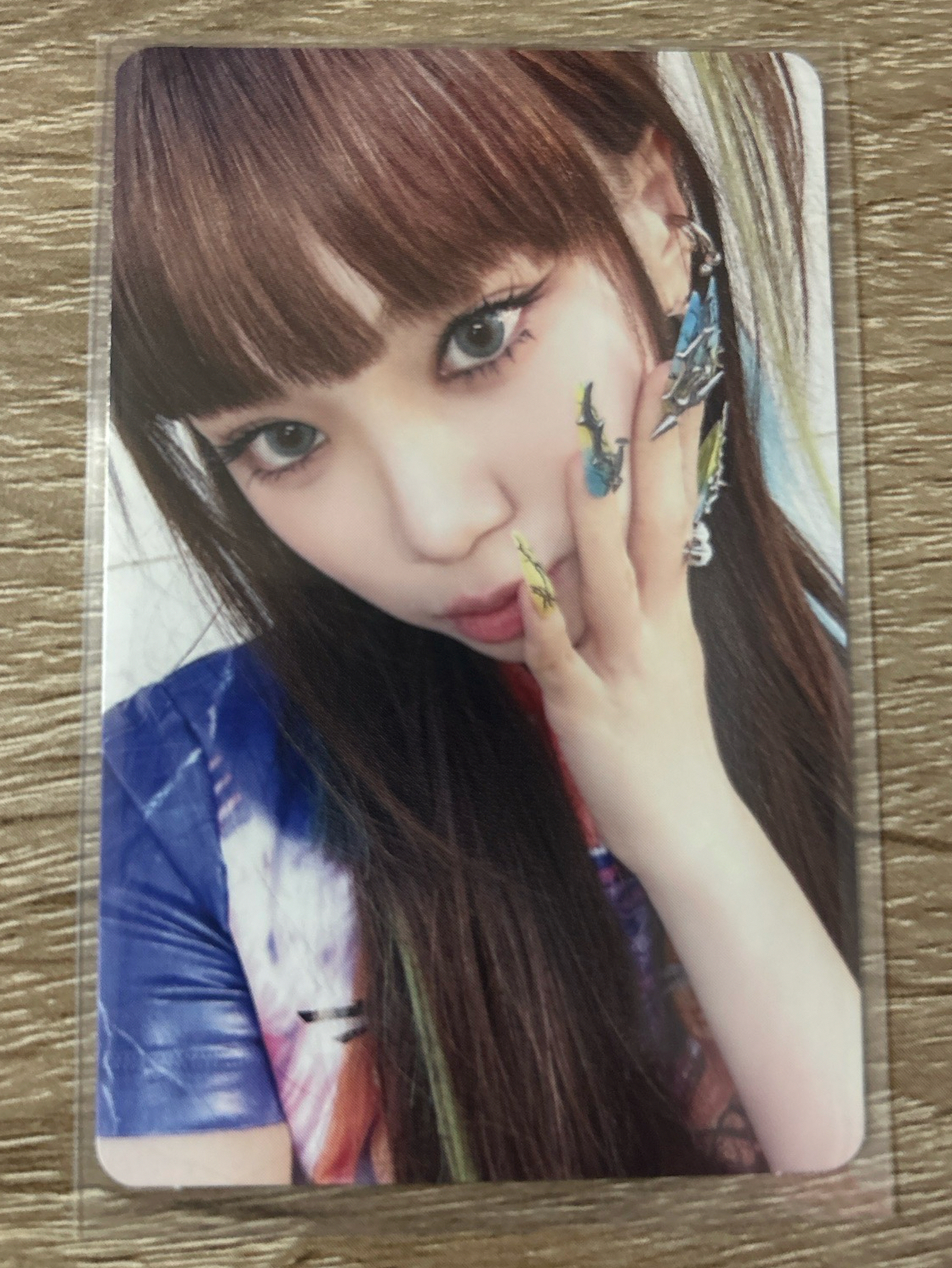 CRAZY 專輯卡 balaclava ver. 采