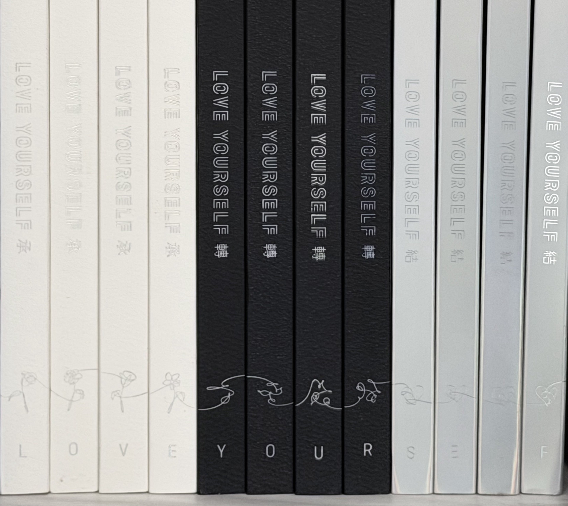 BTS LOVEYOURSELF 整套空專