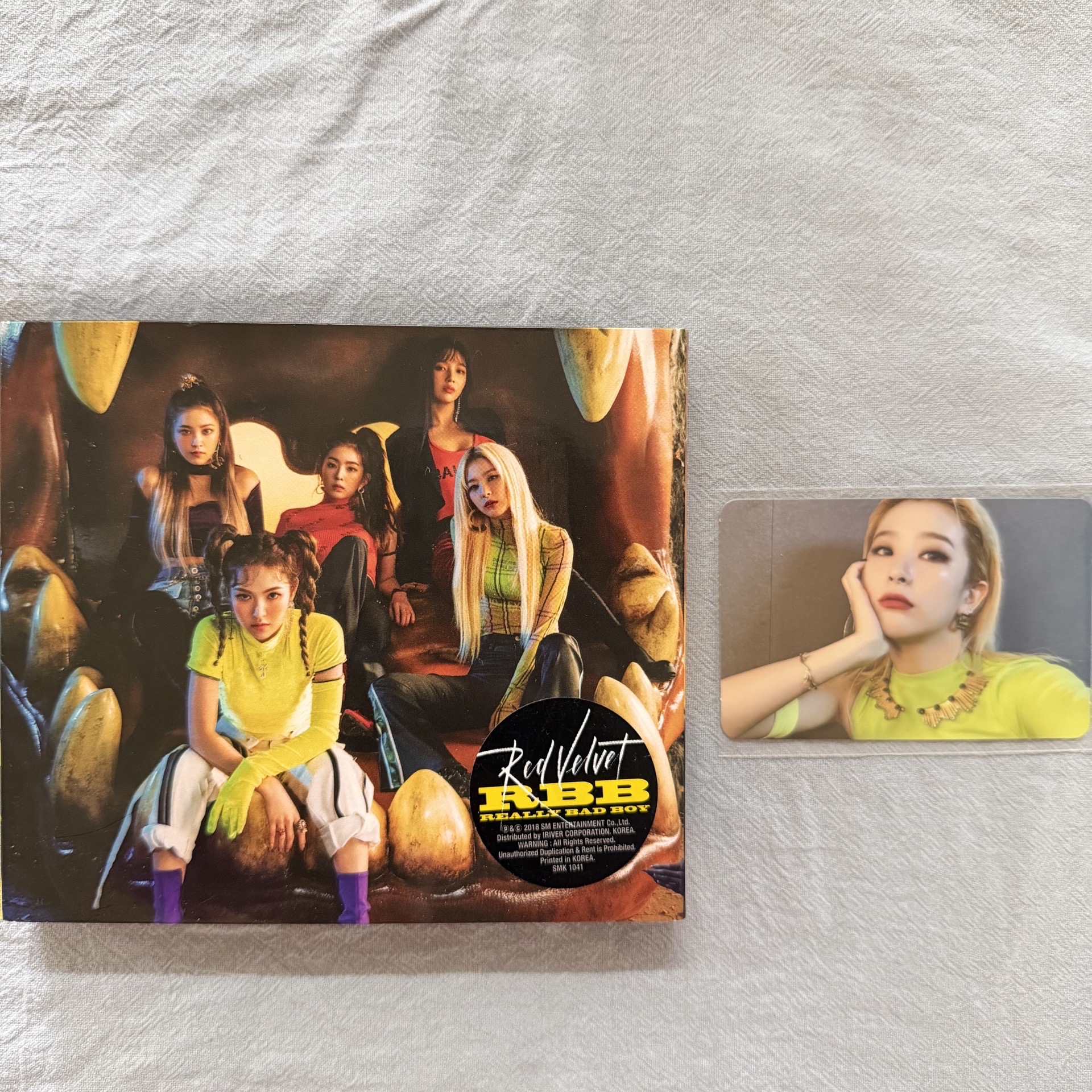 Red Velvet RBB 專輯 瑟琪 小卡