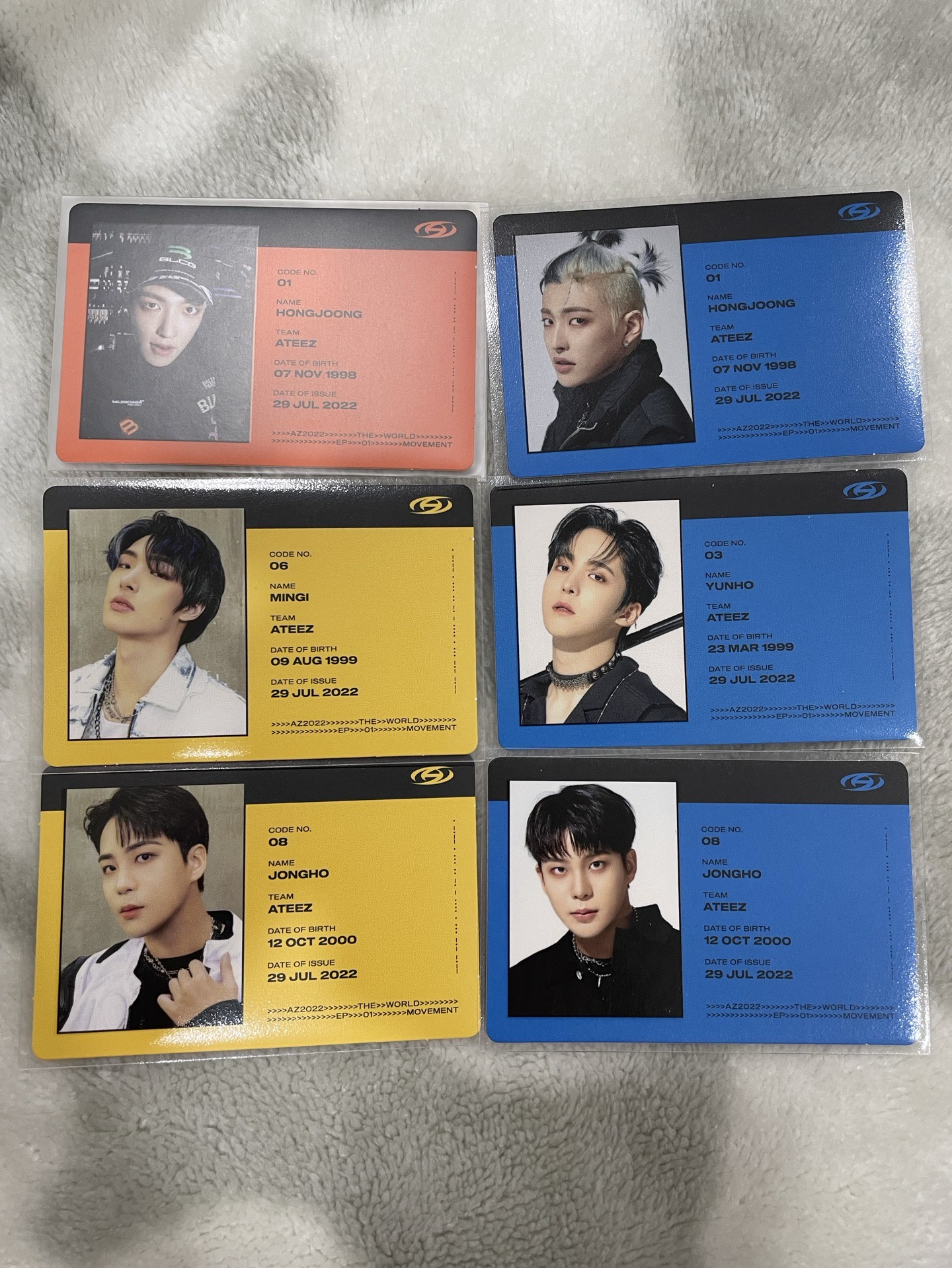 Movement 專輯 ID卡