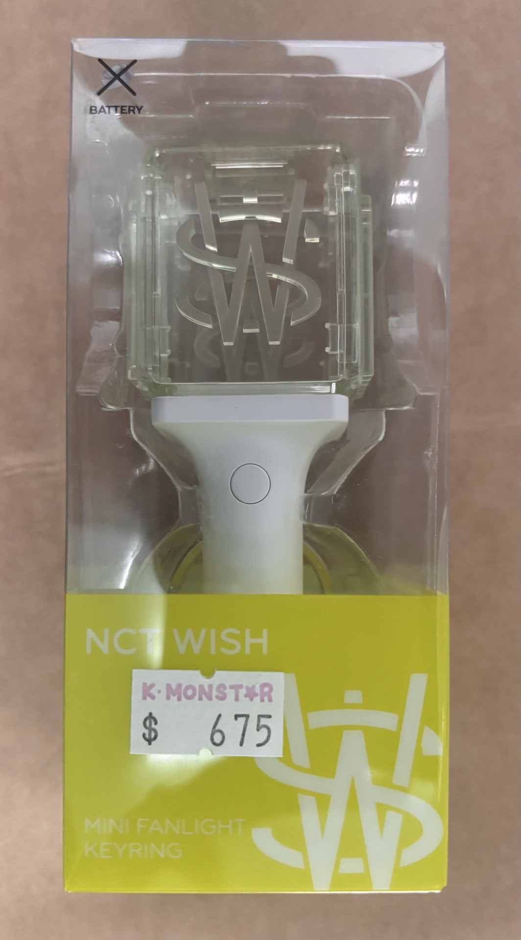 NCT 小手燈 （附贈吊飾、貼紙）