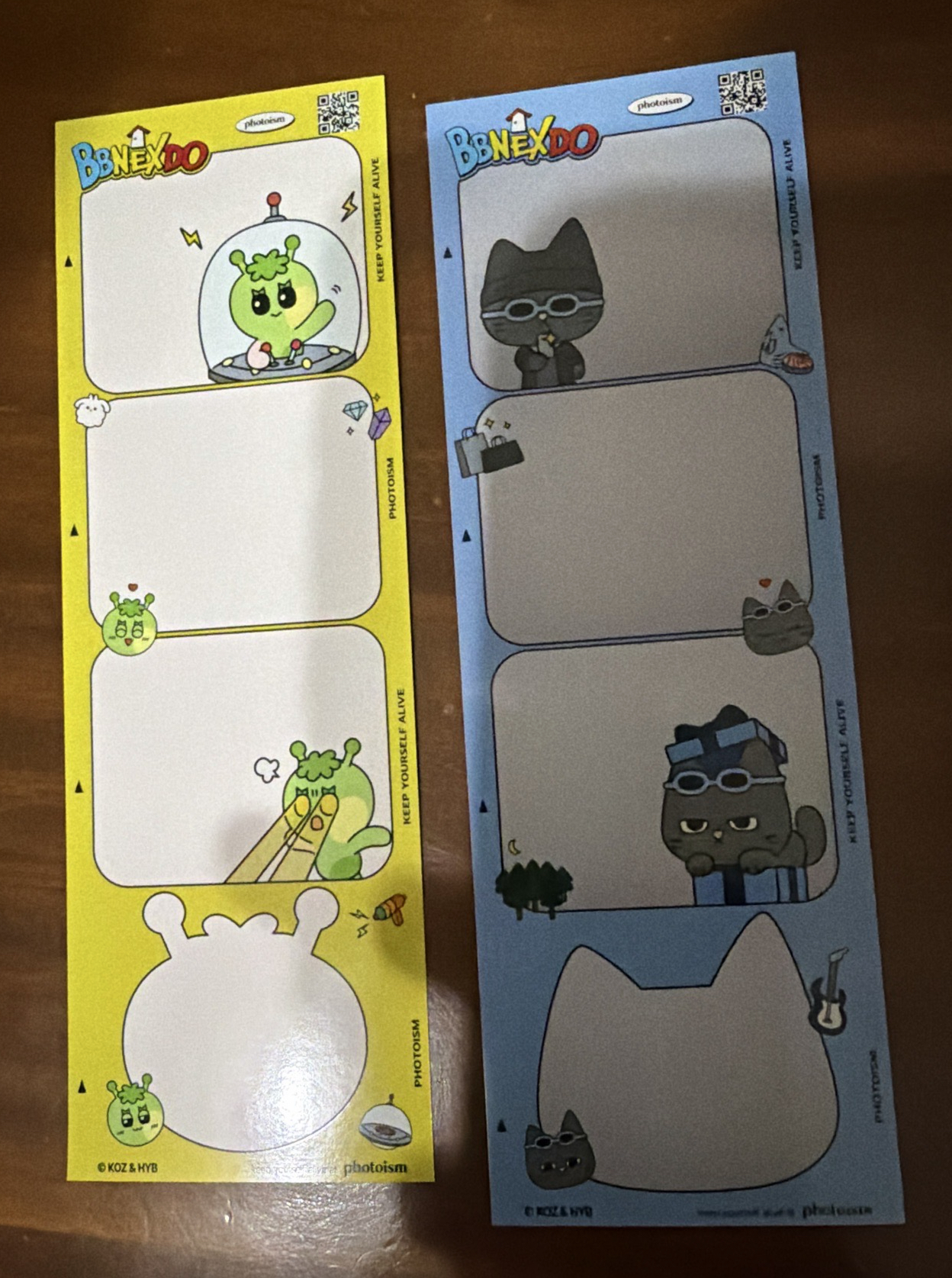 BBNEXDO photoism 人生四格