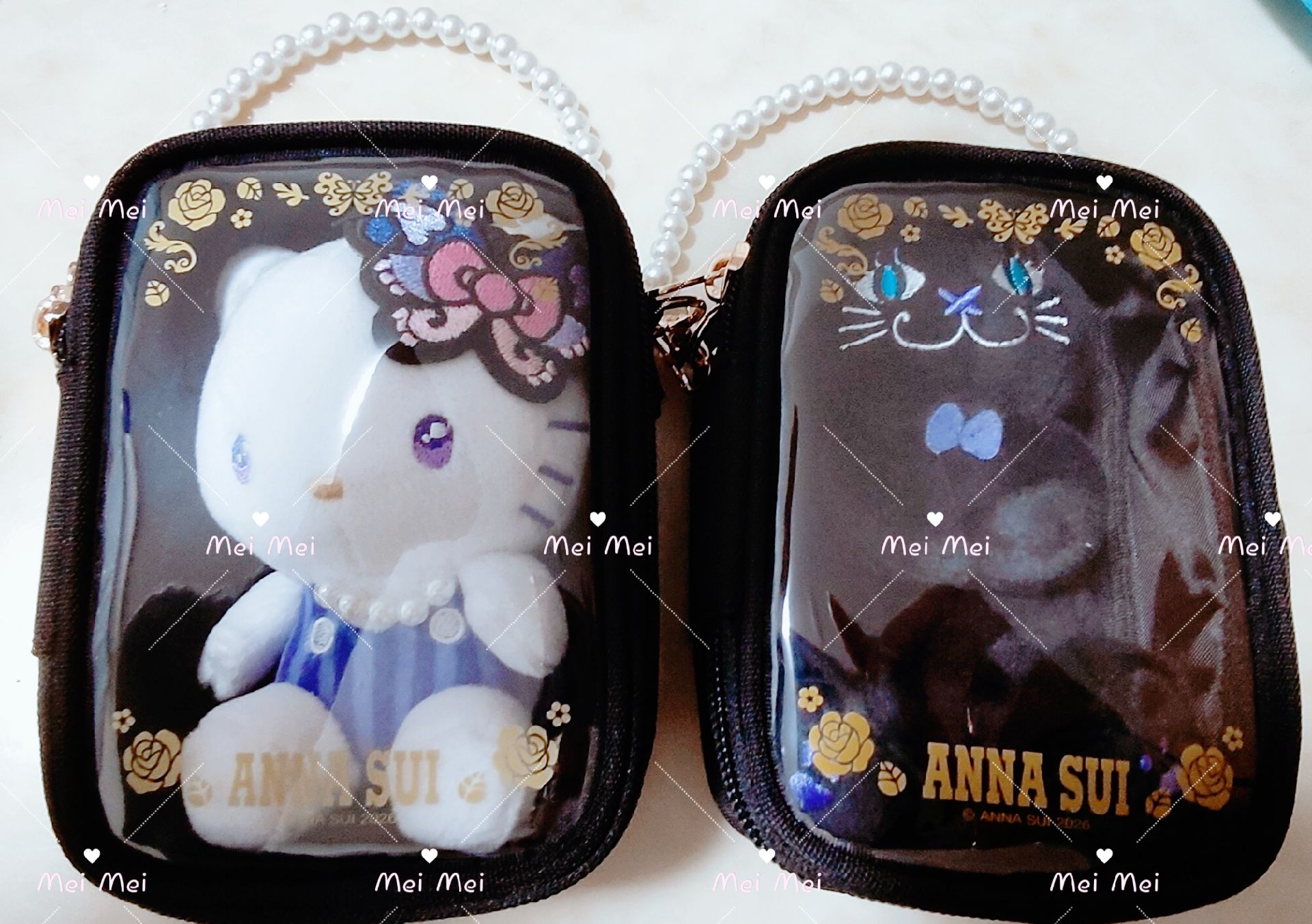 Annasui x 三麗鷗聯名絨毛掛飾珍珠娃包組