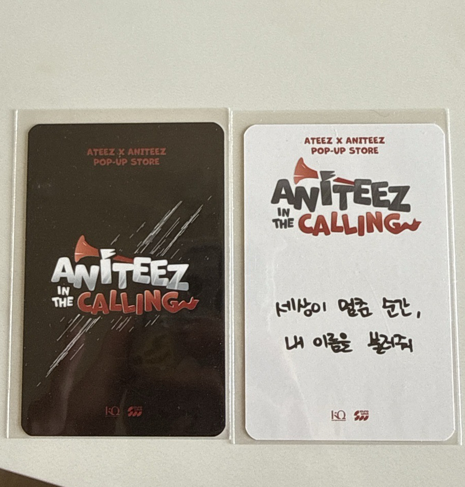 ANITEEZ IN THE CALLING 滿額卡 弘中星化