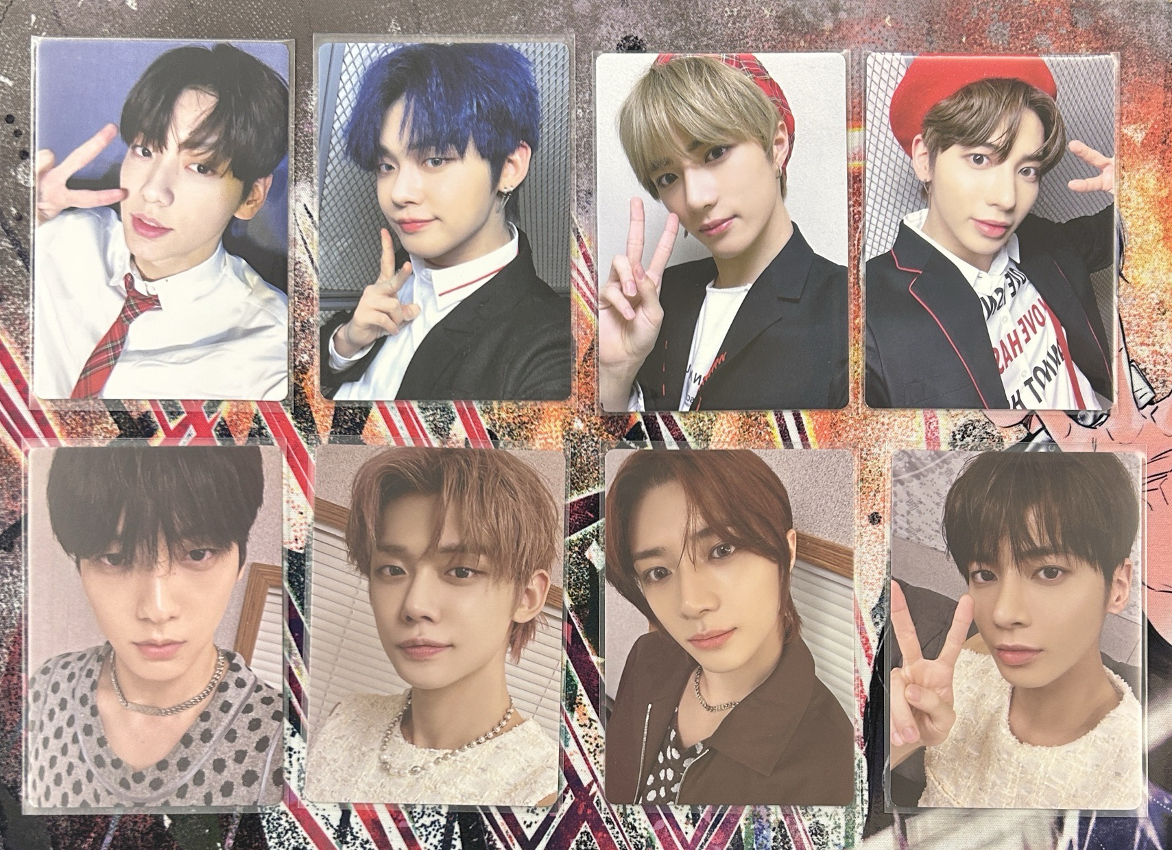 全圖一起出 1234手燈卡