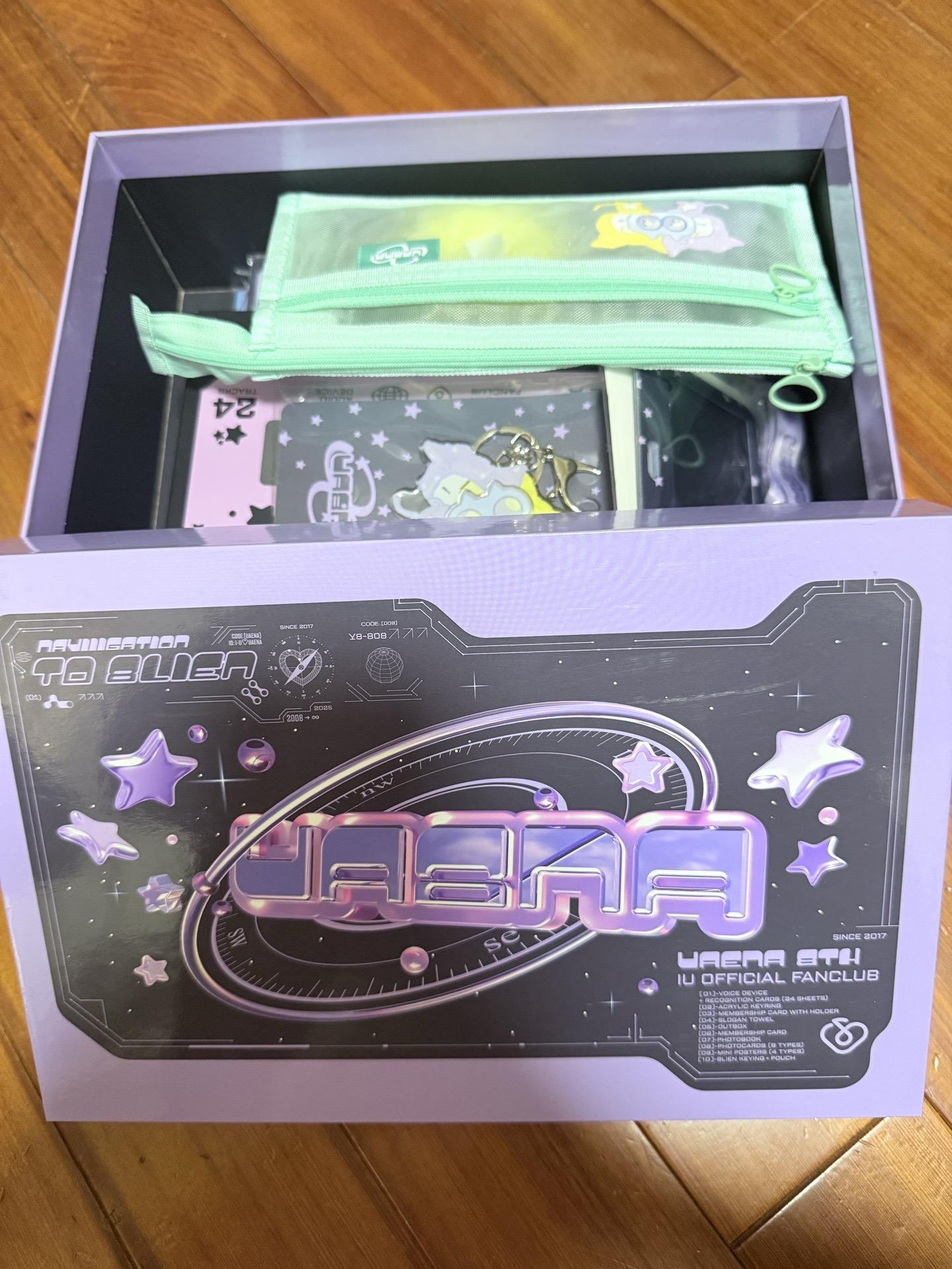 IU 8th會員禮 八期［僅拆］UAENA