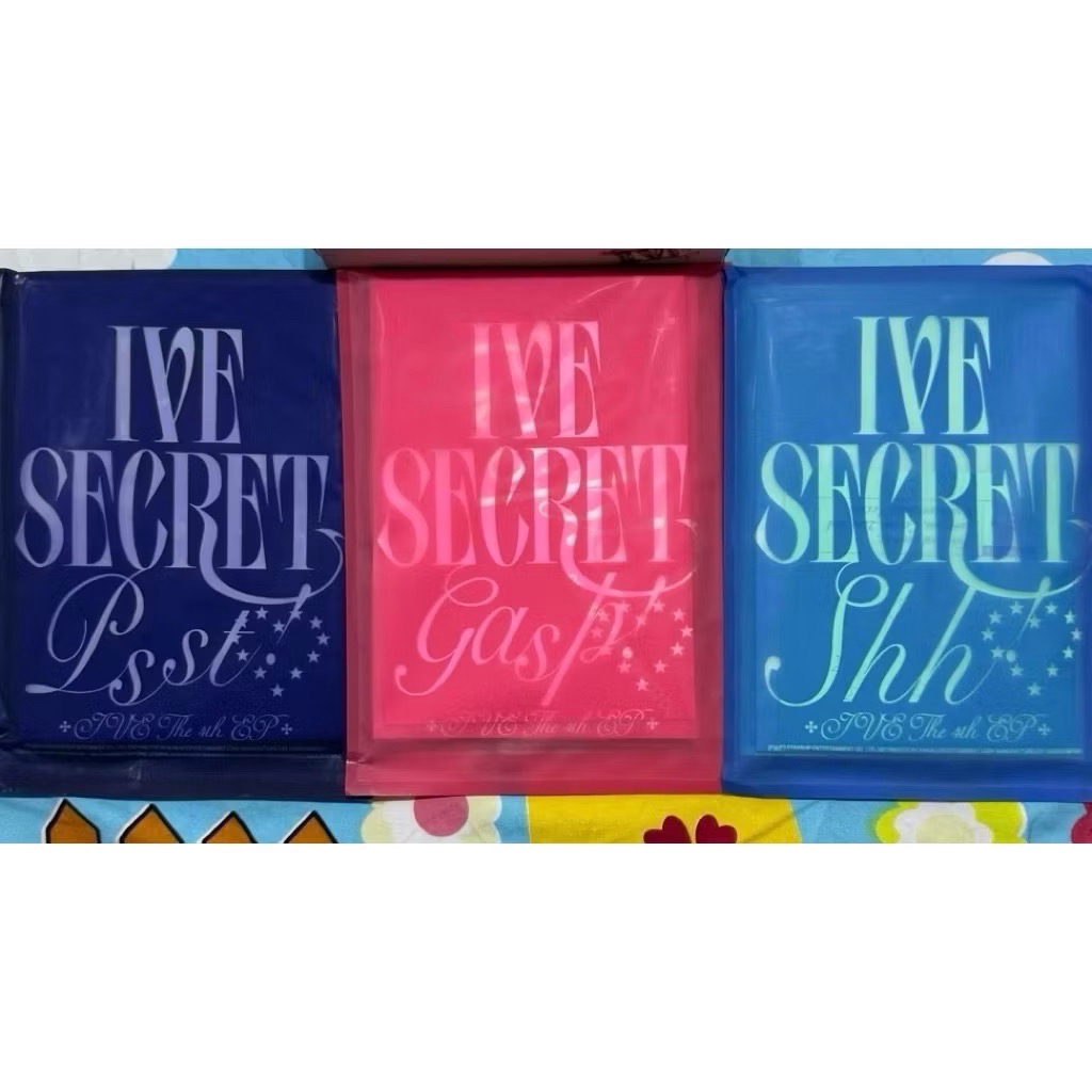 IVE 迷4 SECRET 台北簽售未拆專輯CD Shh! Gasp! Psst! 張員瑛安兪真秋天直井怜栗子李瑞