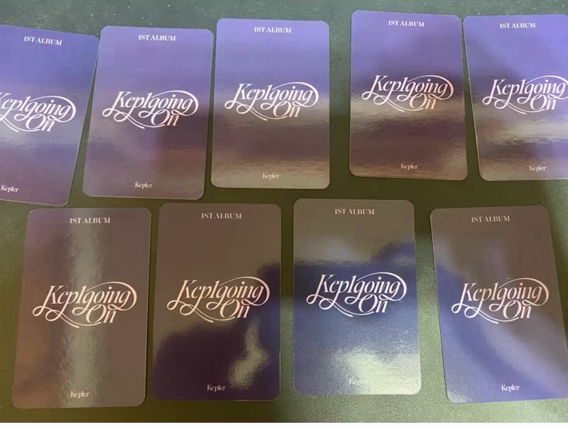 現貨 Kep1er  正規一輯 "Kep1going On"BDM 通路特典小卡 成套