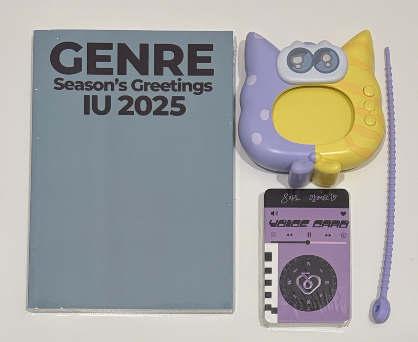 IU 年曆 會員禮 周邊