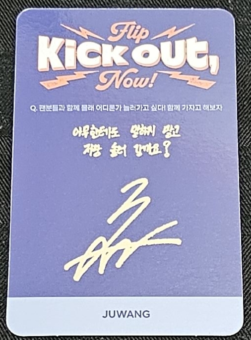 KickFlip 成員 Juwang（主汪）