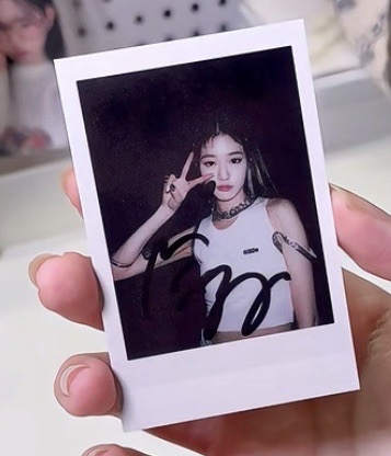 IVE After Like 張員瑛 tou限量拍立得小卡 員拍