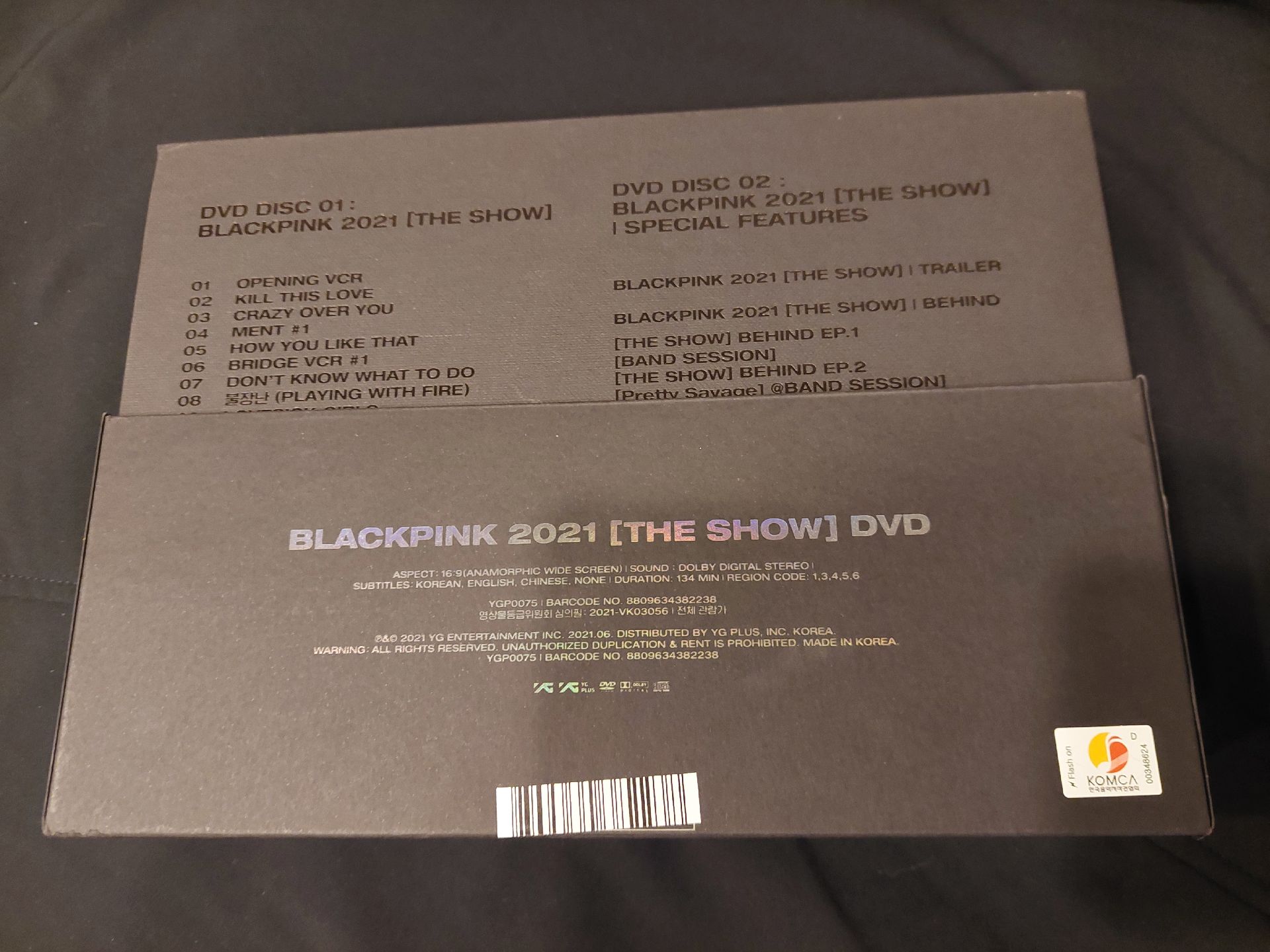 BLACKPINK THE SHOW DVD全專 小卡有吉他肉