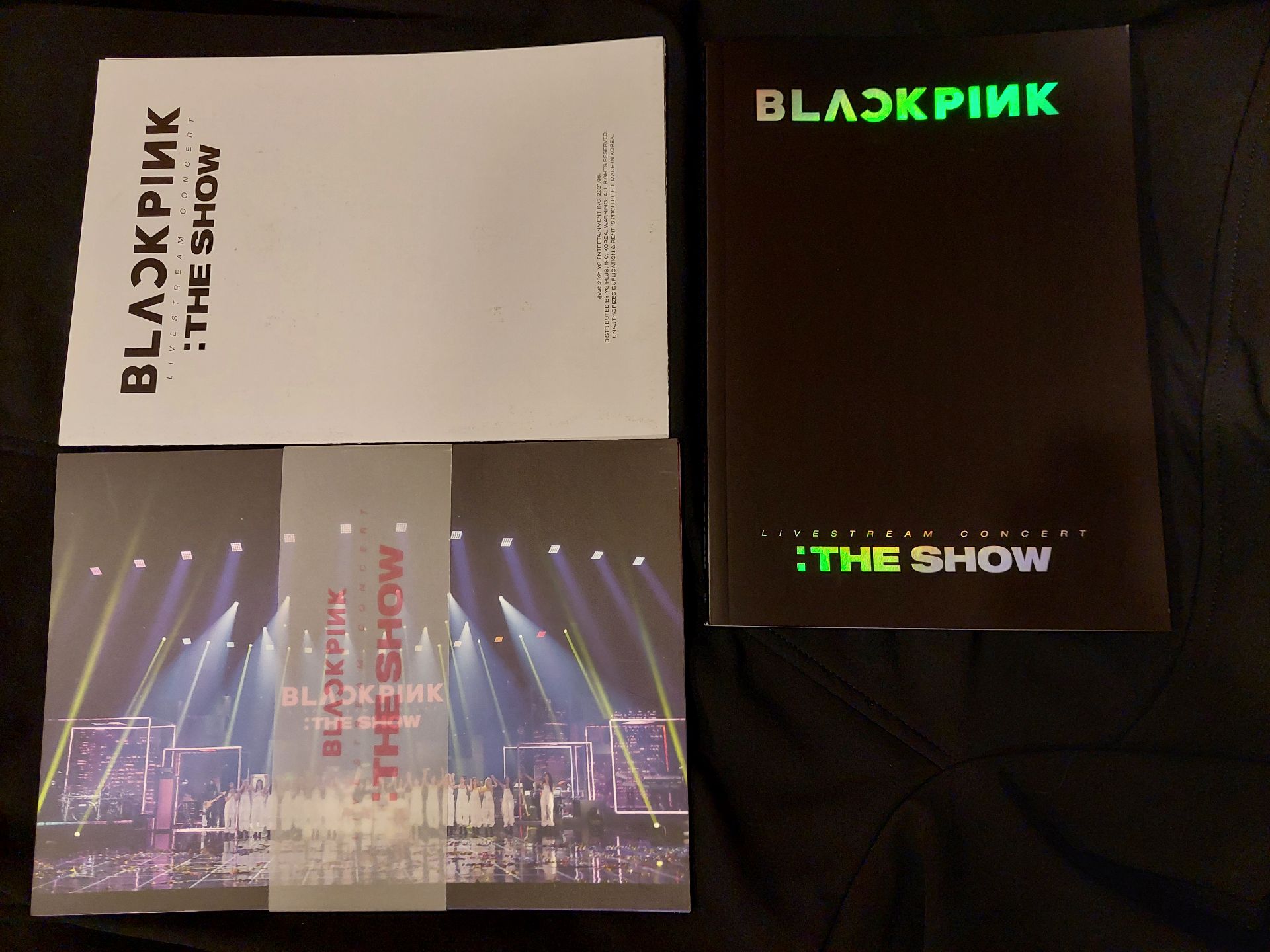 BLACKPINK THE SHOW DVD全專 小卡有吉他肉