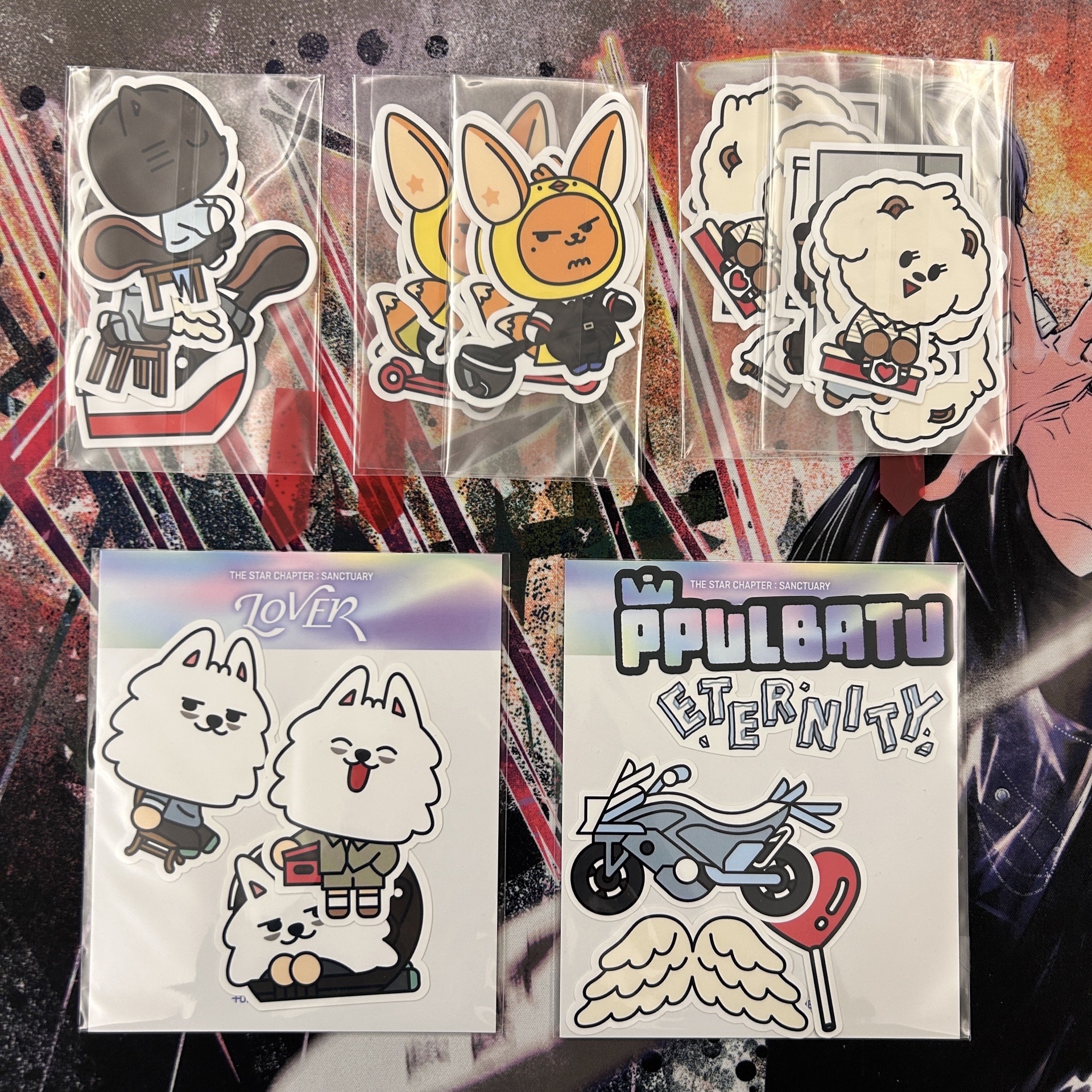 迷你七sanctuary 快閃貼紙組