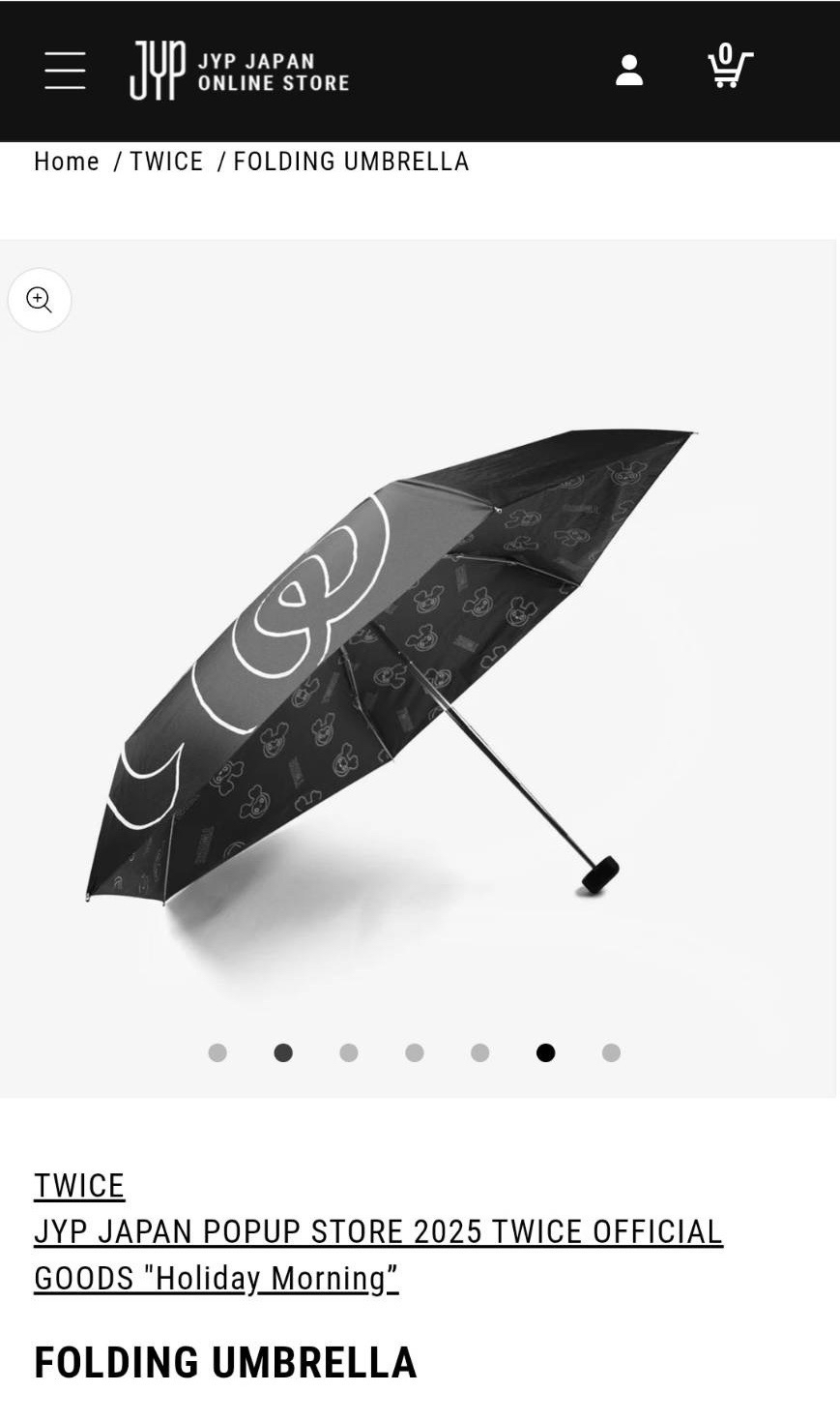 TWICE LOVELY折疊傘