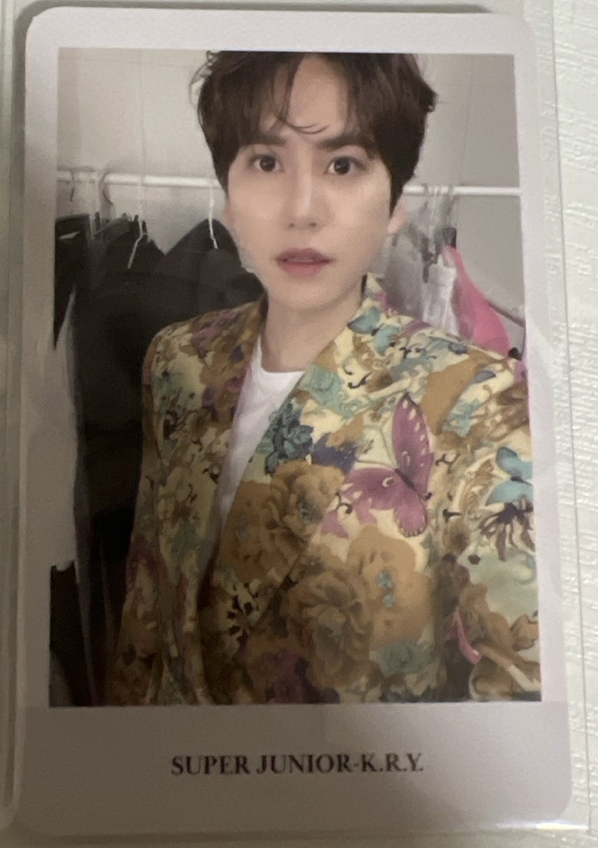 Super Junior K.R.Y. When We  Were Us 圭賢 小卡