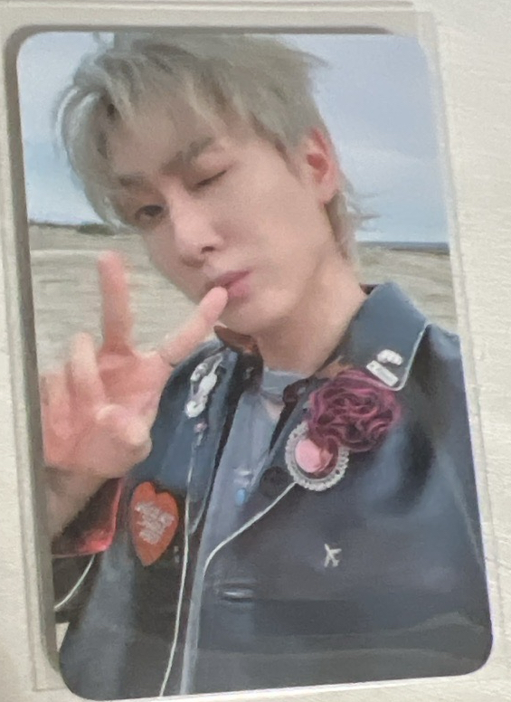 Super Junior D&E 606 專輯 小卡 銀赫