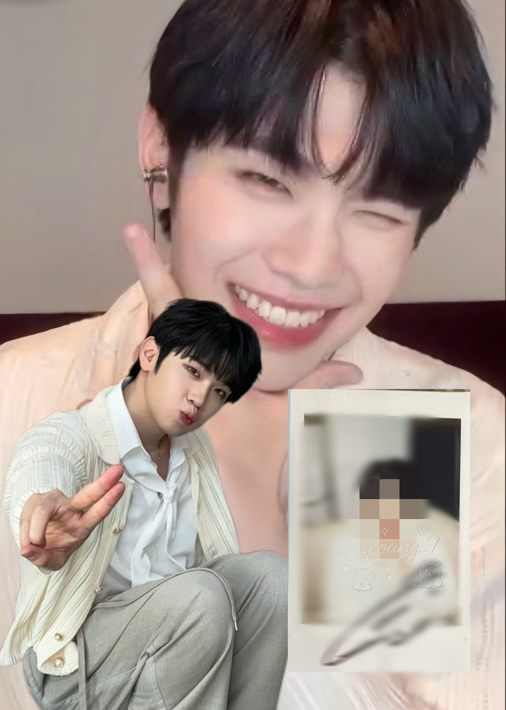 泰來親簽拍立得 250309很酷的一張 非常清楚